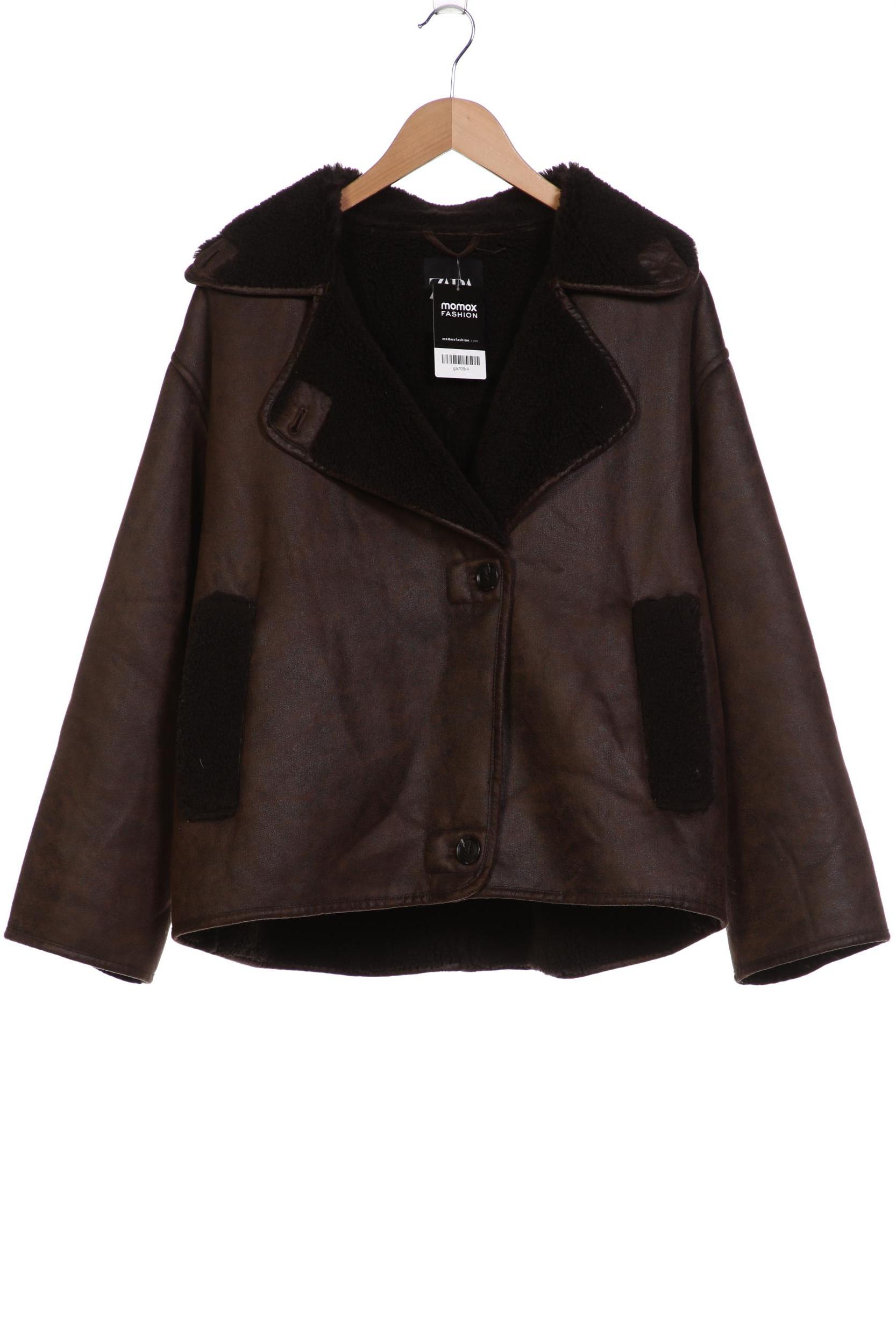 

Zara Damen Jacke, braun, Gr. 38