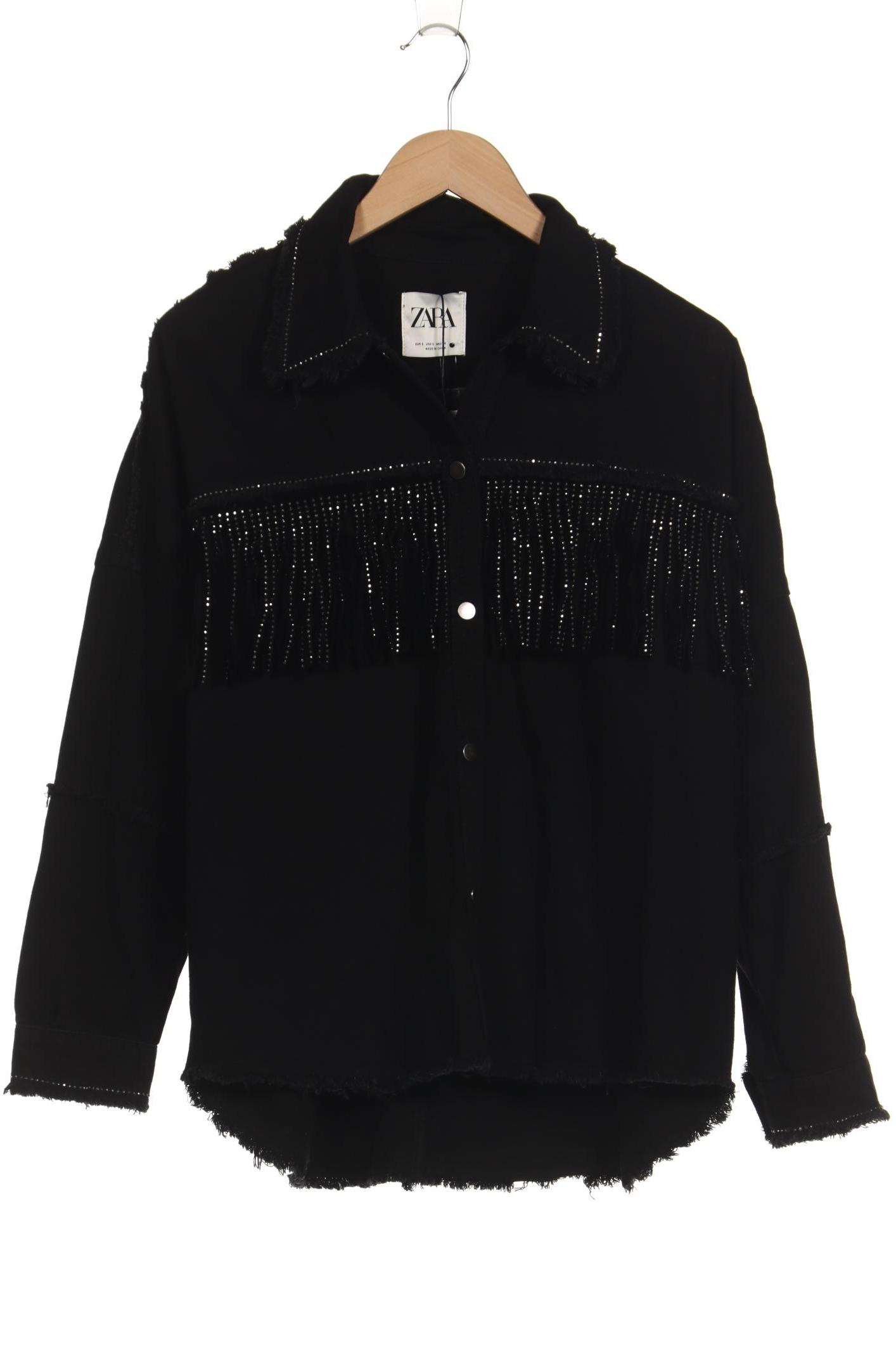 

Zara Damen Jacke, schwarz, Gr. 36