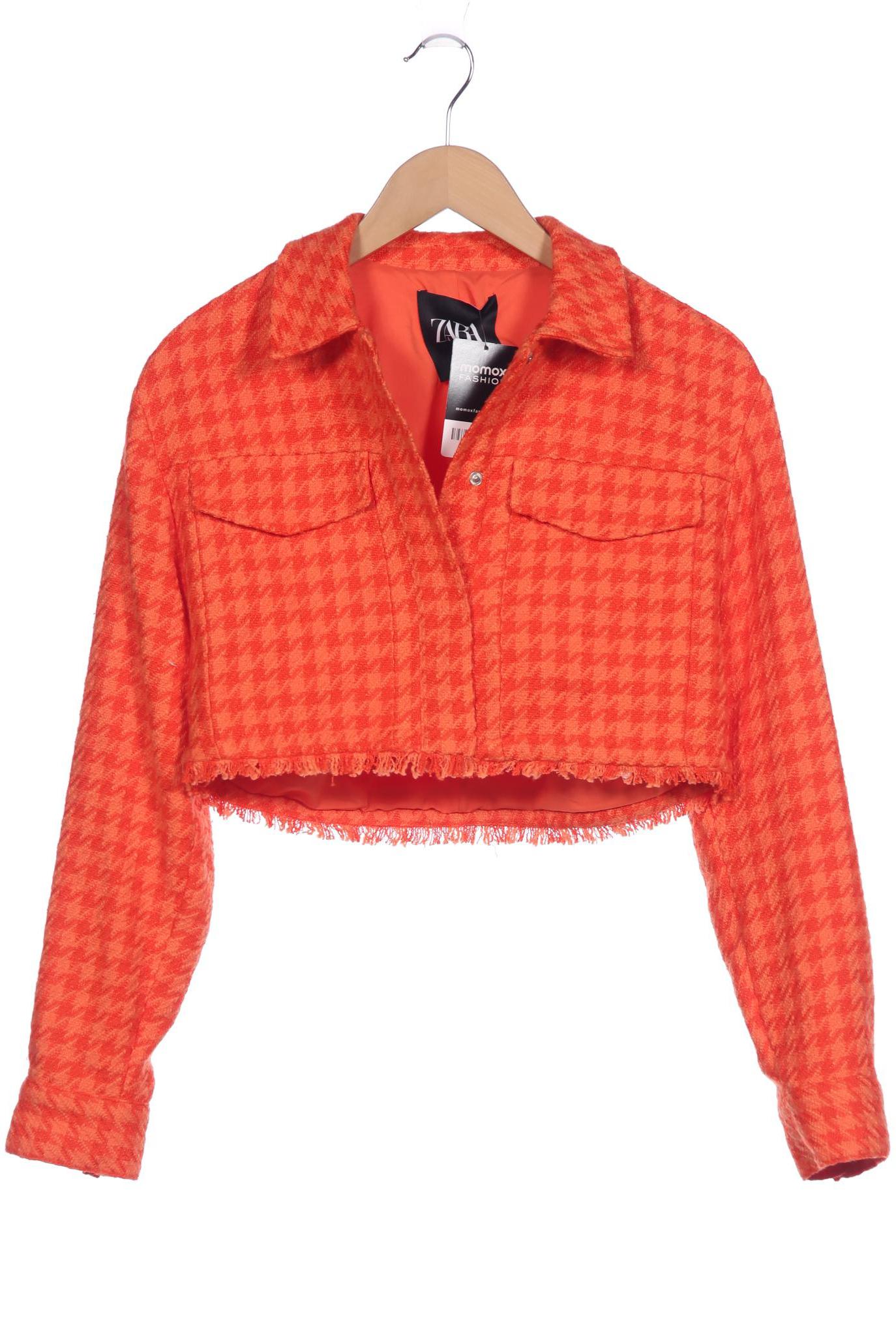 

Zara Damen Jacke, orange, Gr. 34