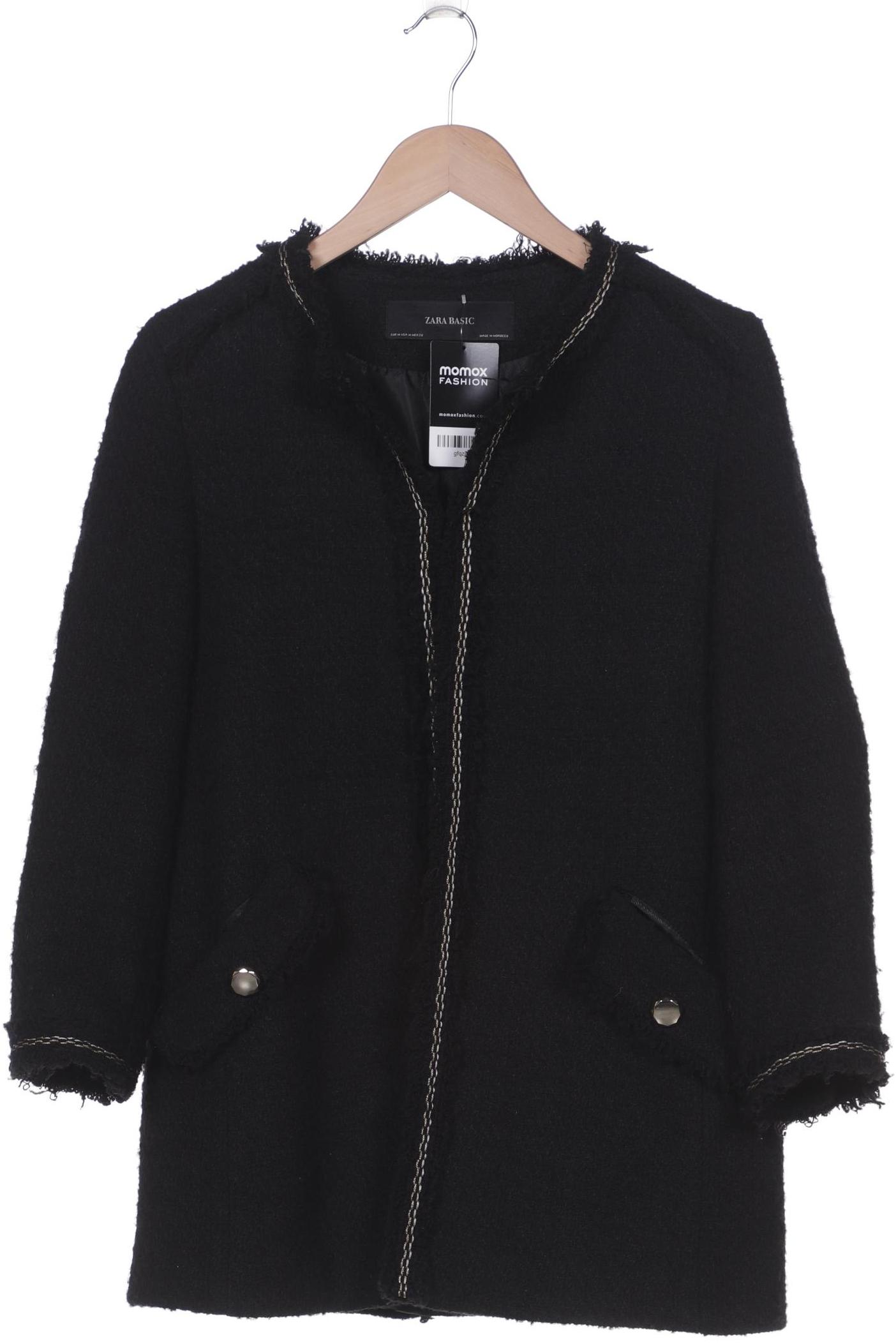 

ZARA Damen Jacke, schwarz