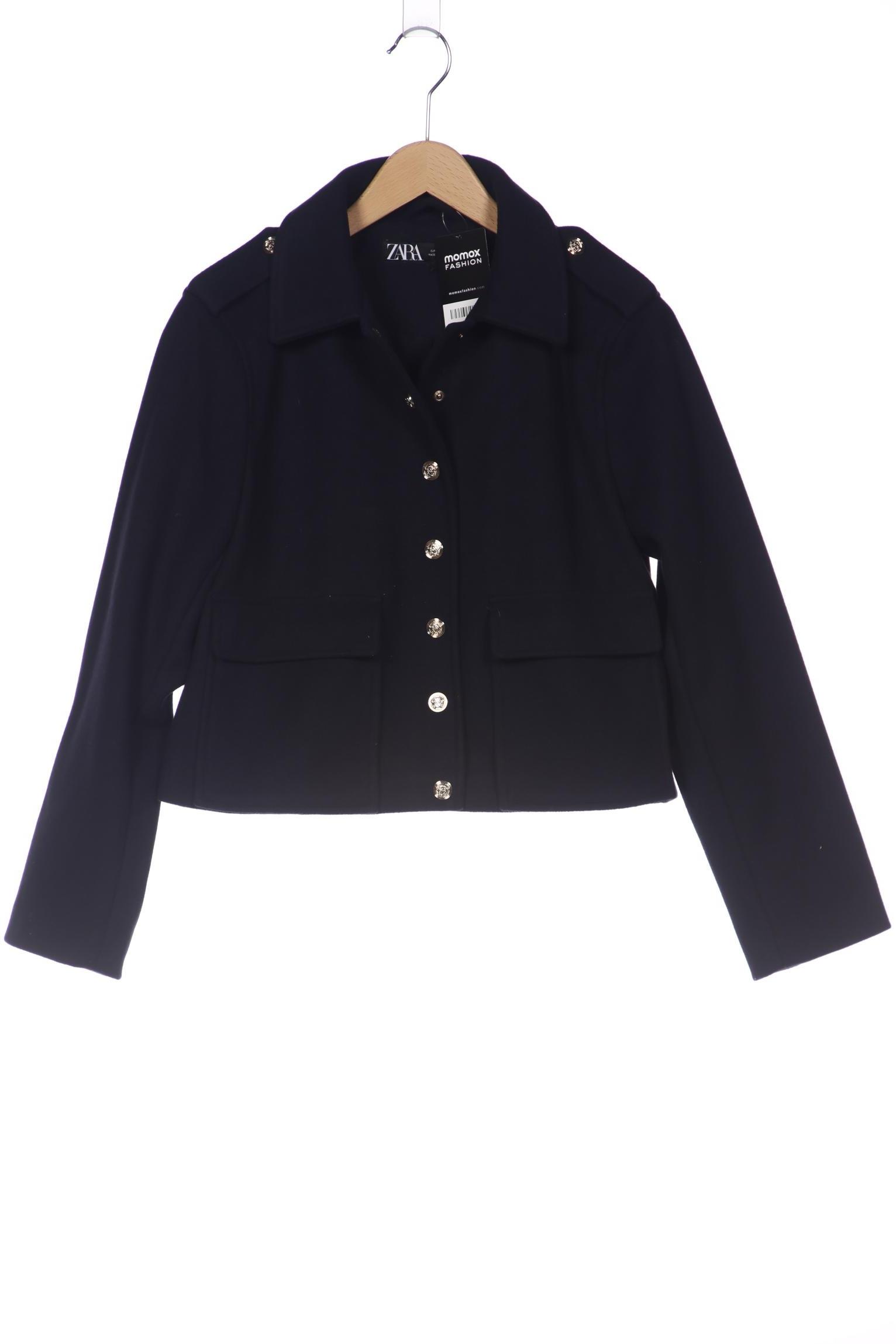 

Zara Damen Jacke, marineblau, Gr. 38