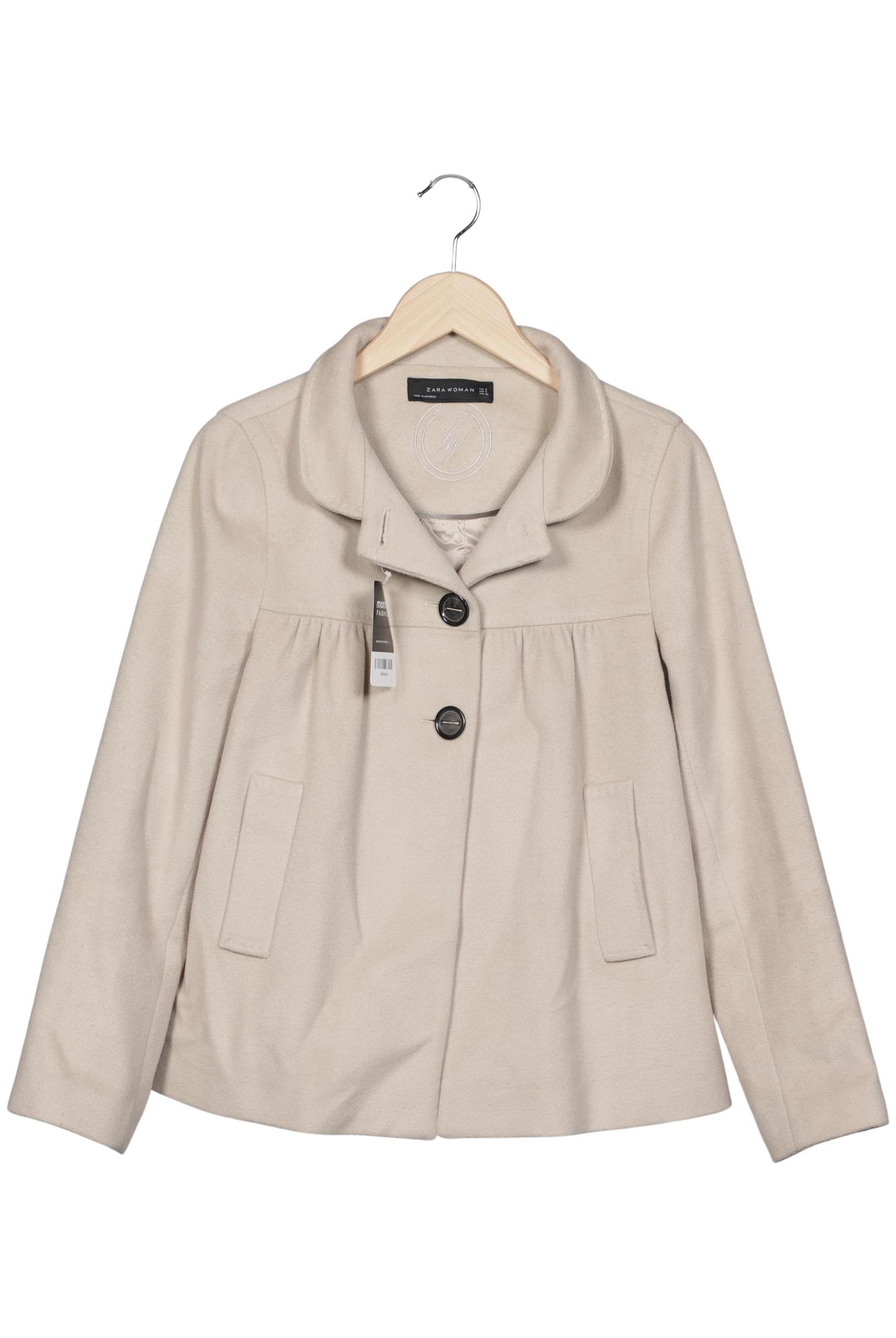 

Zara Damen Jacke, beige, Gr. 36