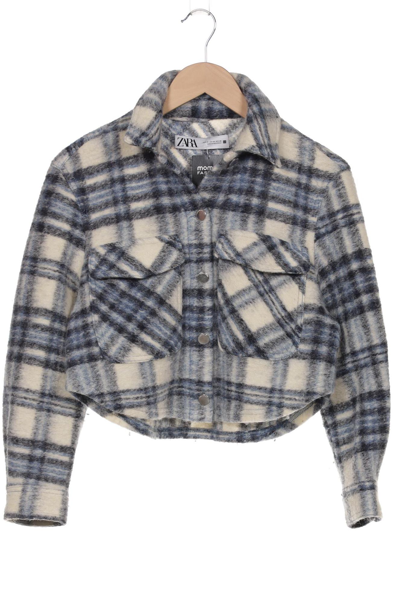 

Zara Damen Jacke, blau, Gr. 34