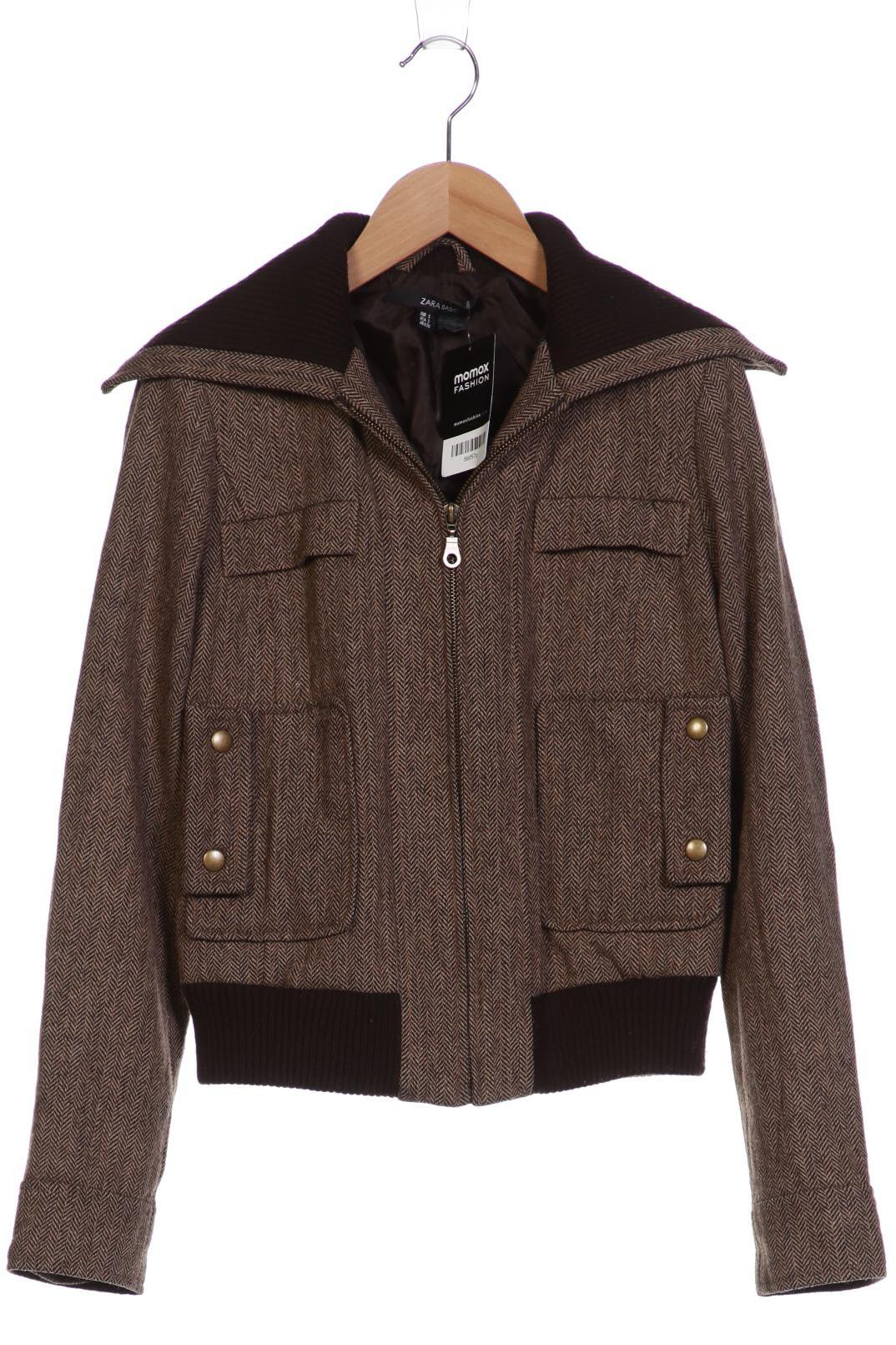 

ZARA Damen Jacke, braun