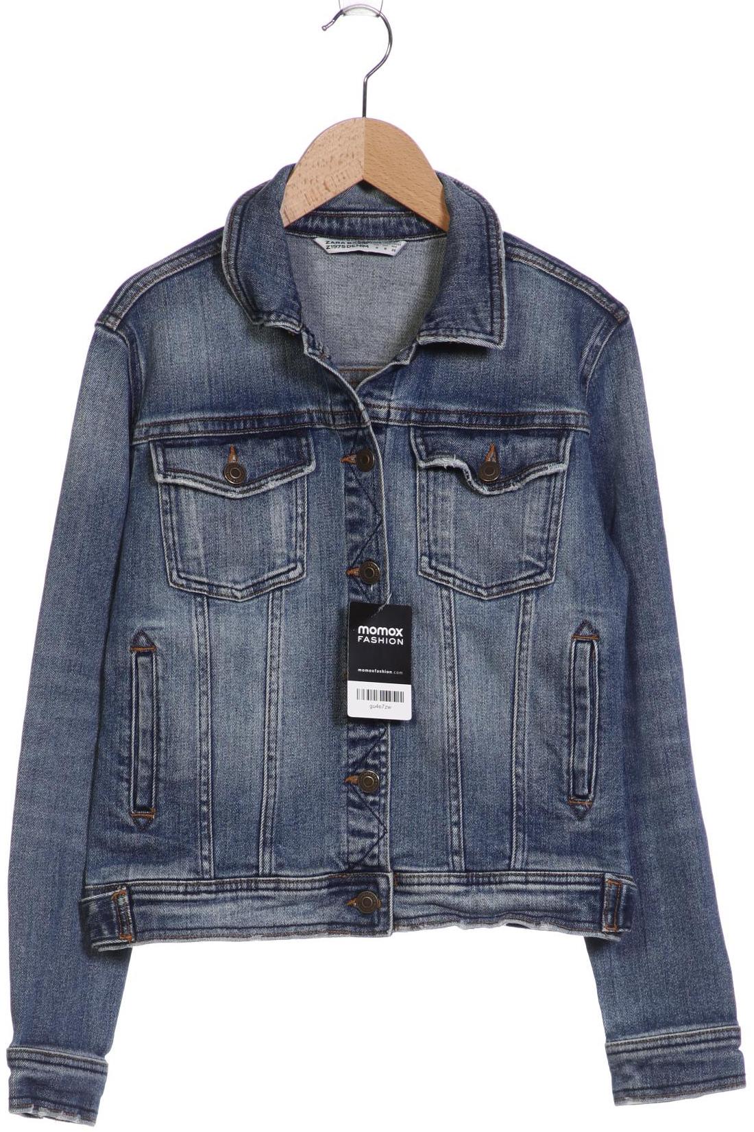 

ZARA Damen Jacke, blau