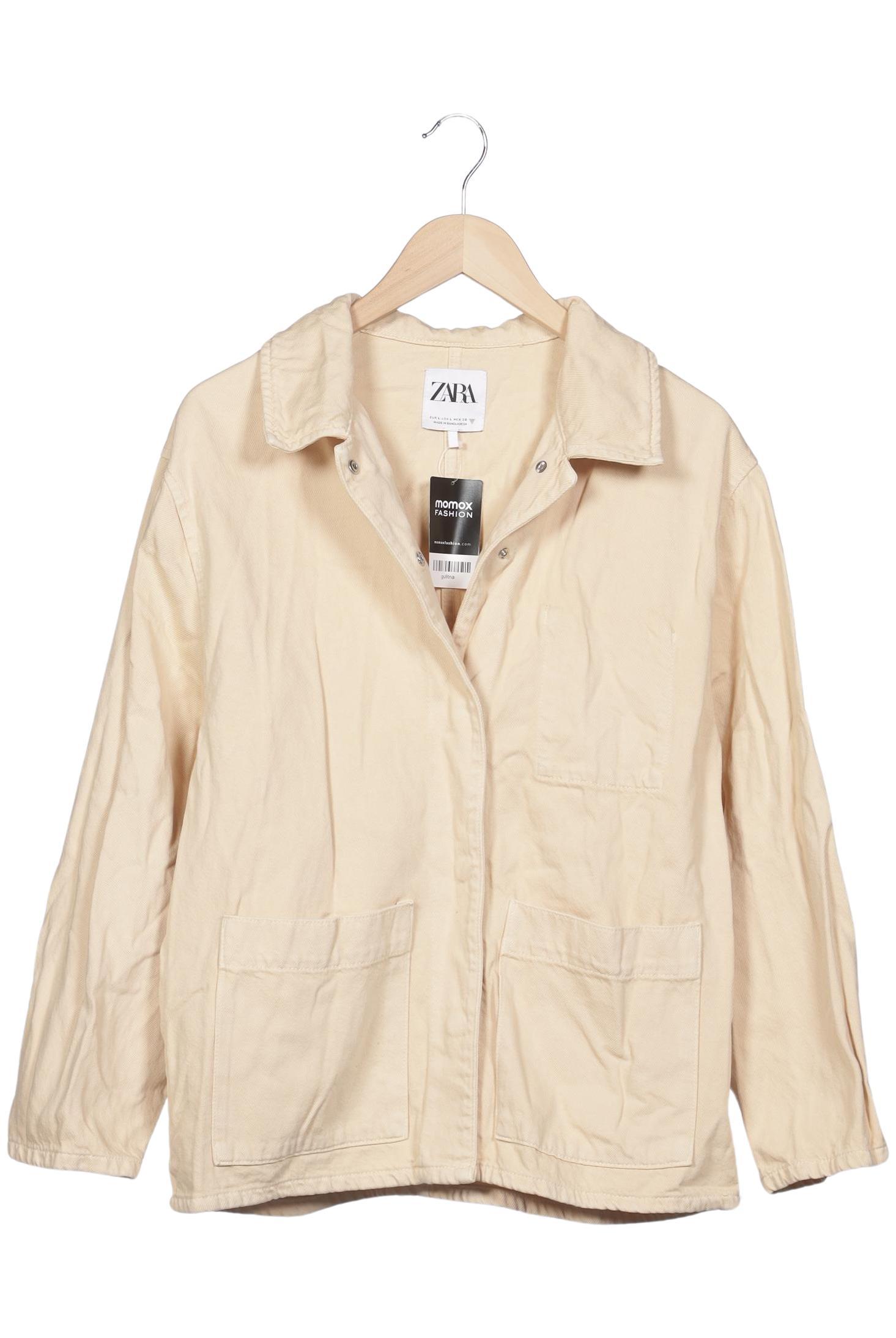 

Zara Damen Jacke, beige, Gr. 42