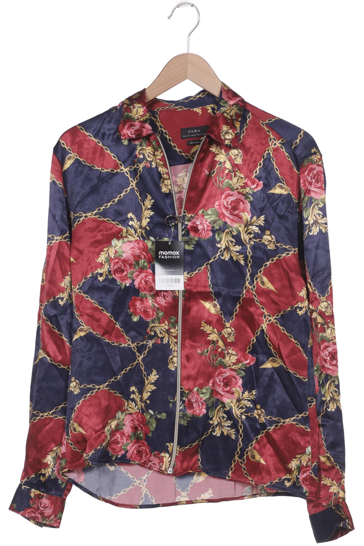 

ZARA Damen Jacke, marineblau