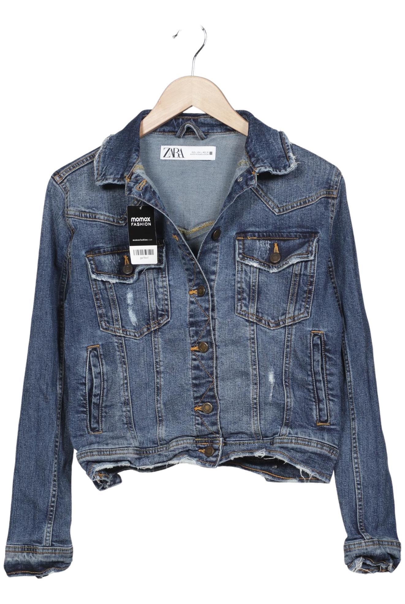 

Zara Damen Jacke, blau, Gr. 42