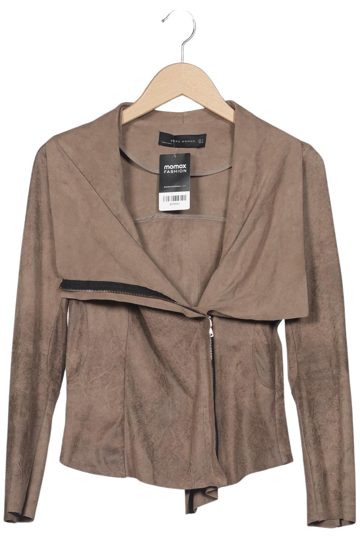 

Zara Damen Jacke, braun, Gr. 38