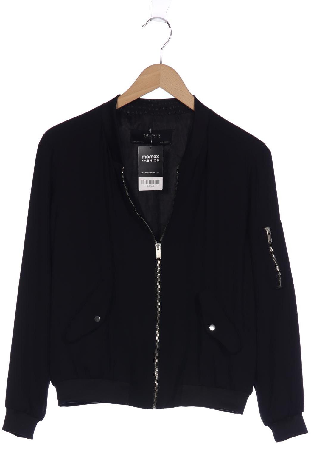 

ZARA Damen Jacke, marineblau