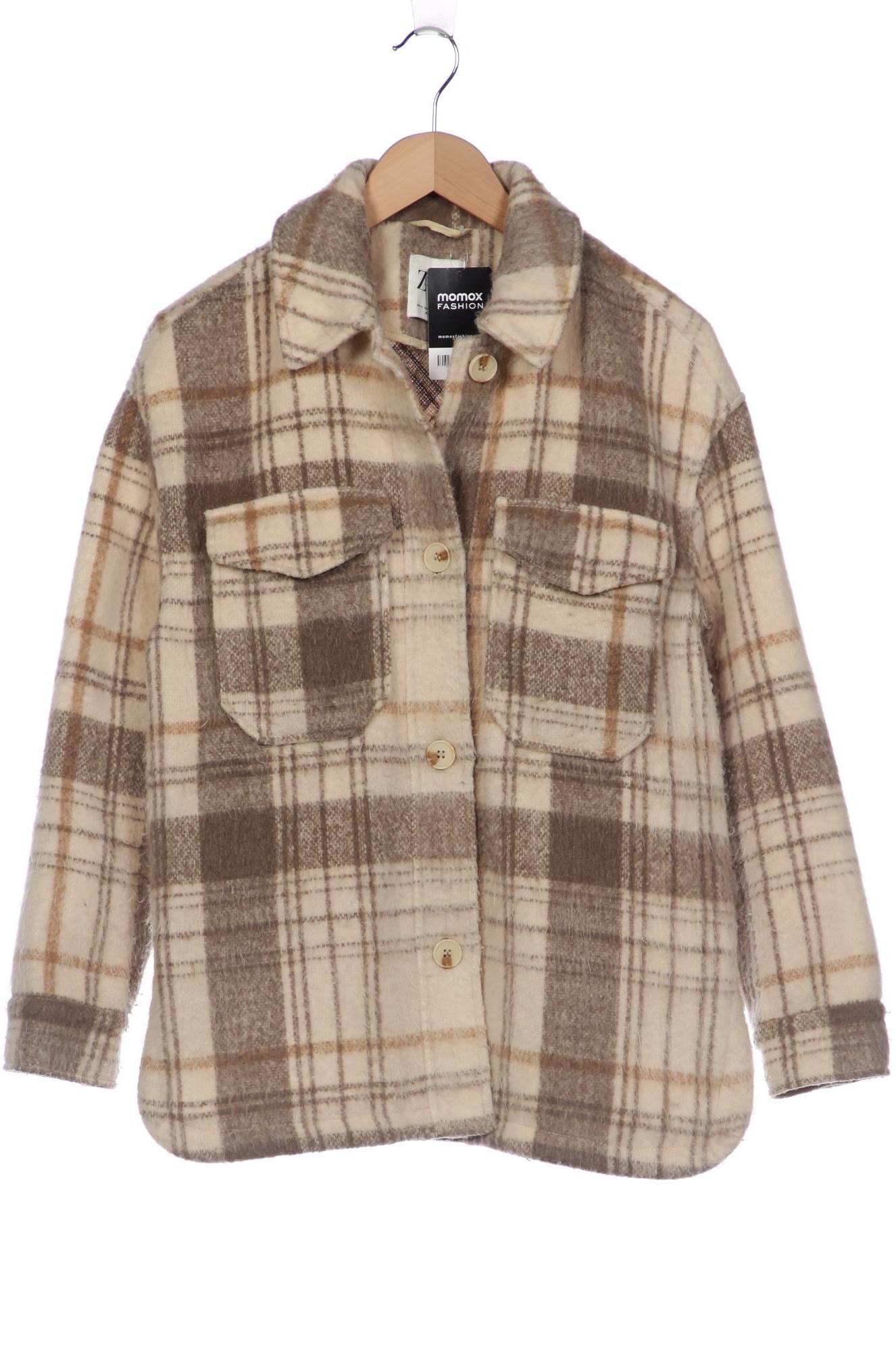 

Zara Damen Jacke, beige, Gr. 34
