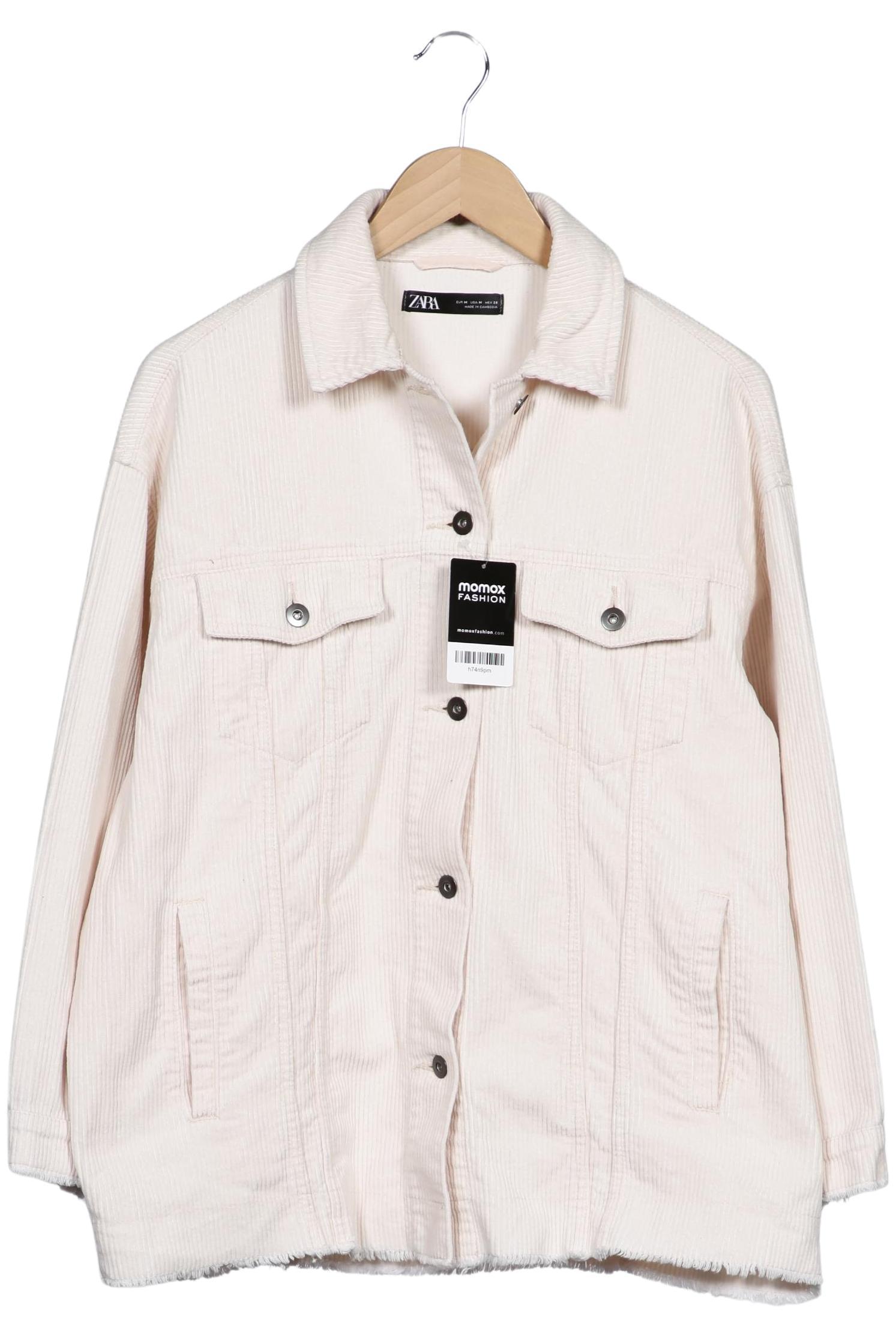

Zara Damen Jacke, cremeweiß, Gr. 38