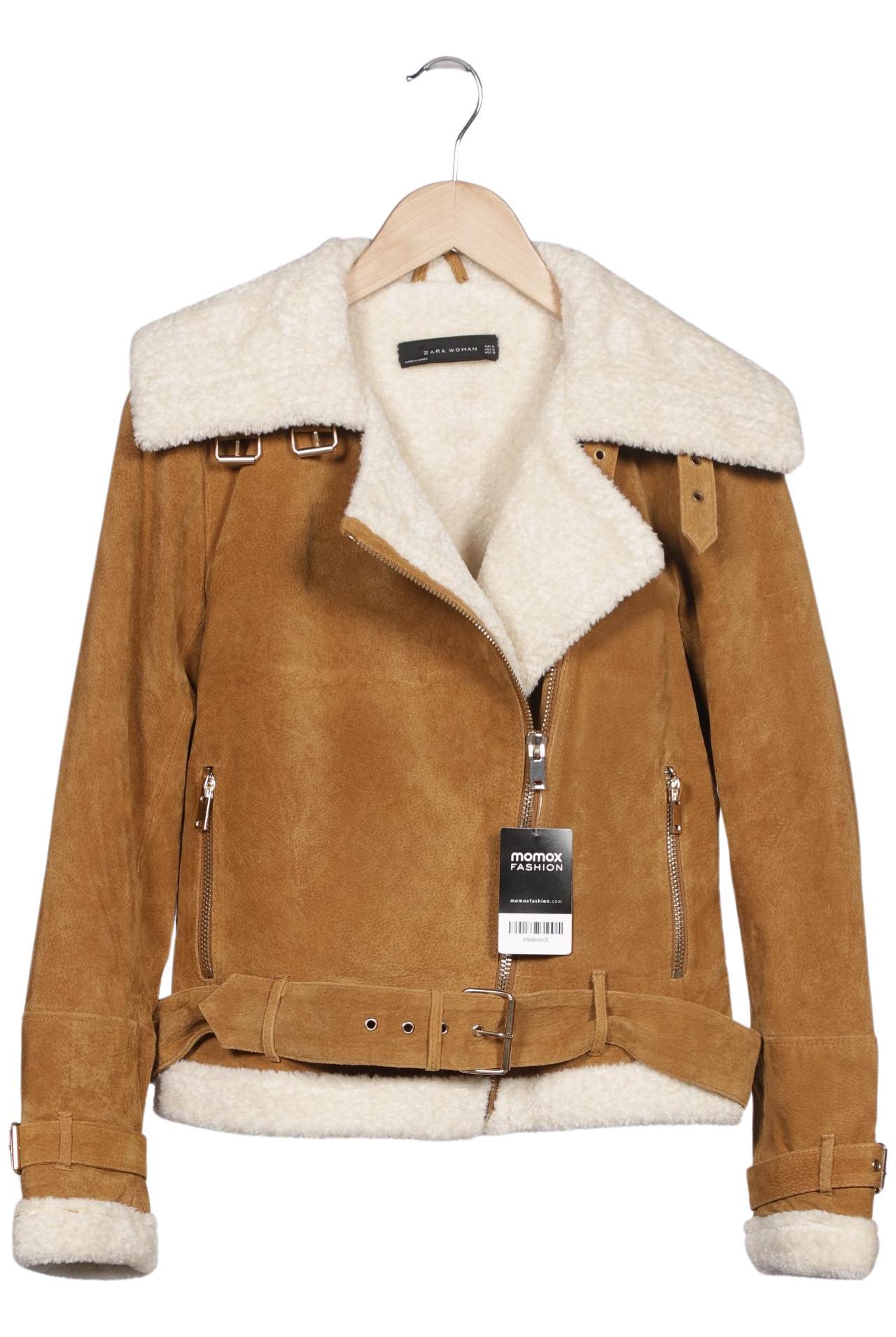 

Zara Damen Jacke, braun, Gr. 34