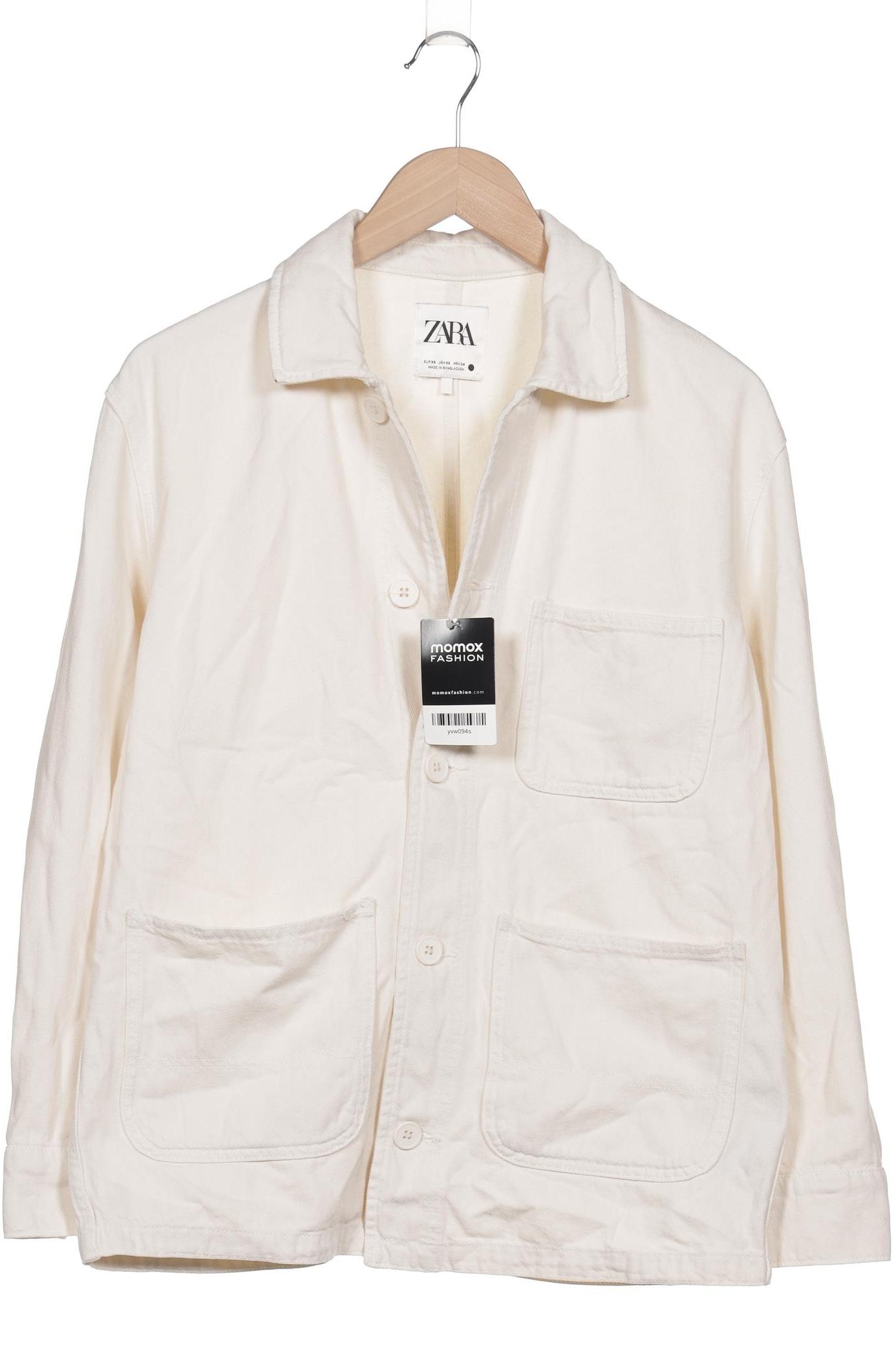 

Zara Damen Jacke, cremeweiß, Gr. 34