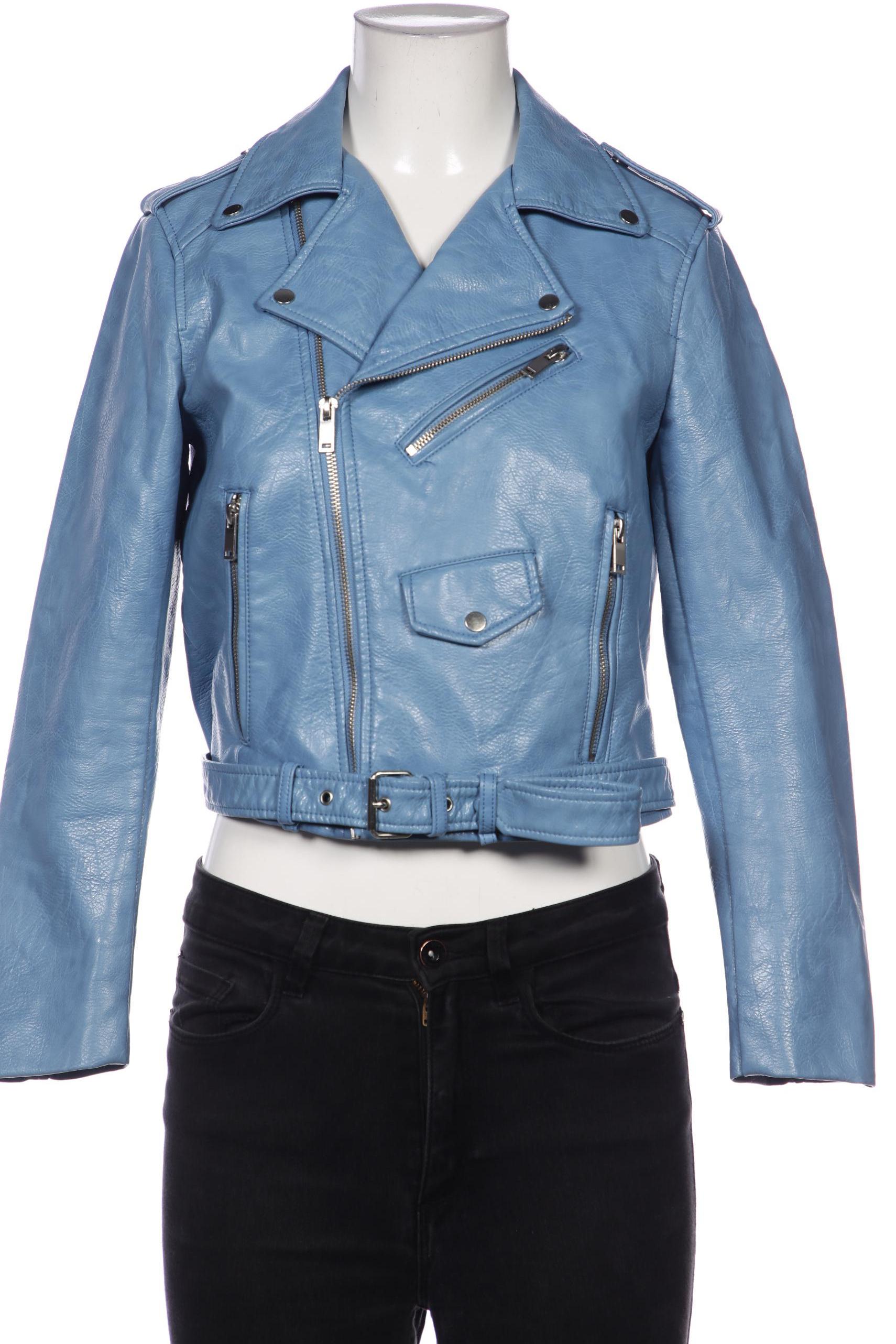 

Zara Damen Jacke, blau, Gr. 36
