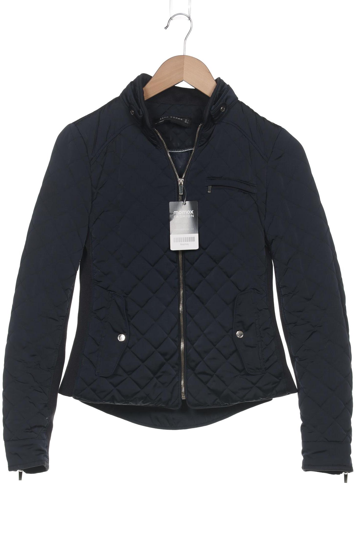 

Zara Damen Jacke, marineblau, Gr. 36