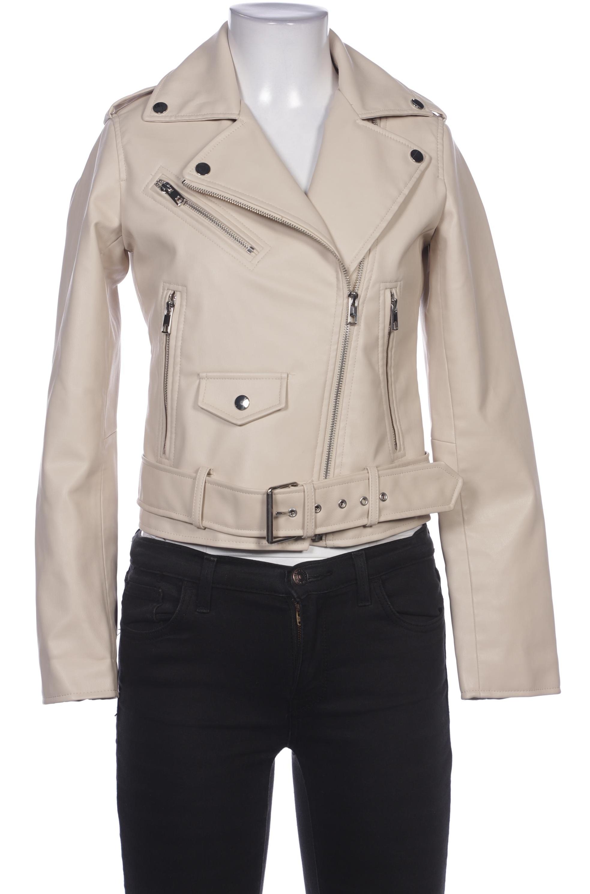 

Zara Damen Jacke, beige, Gr. 34