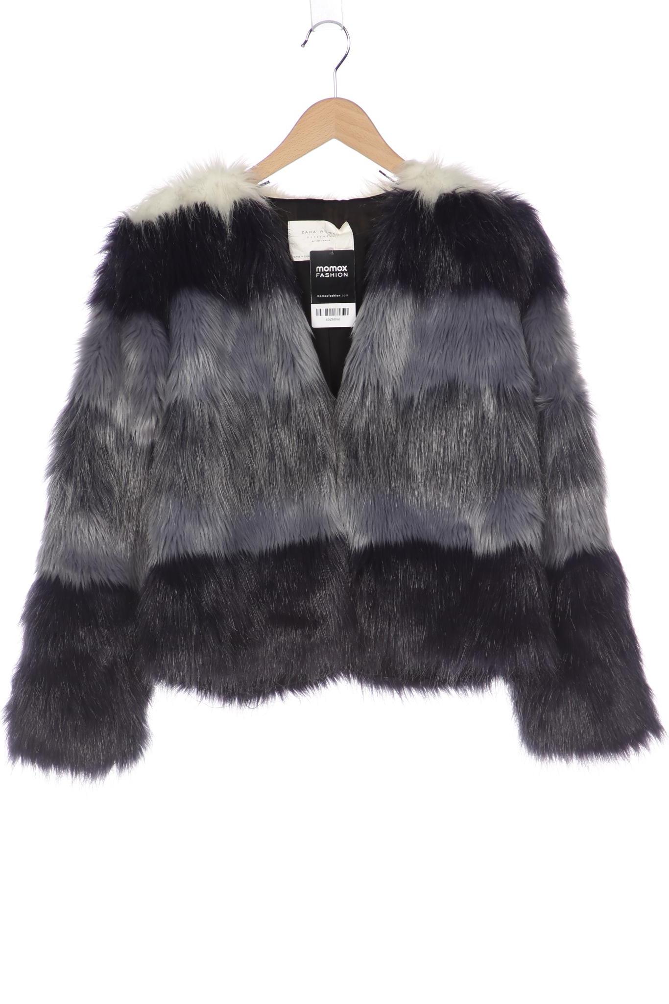 

ZARA Damen Jacke, blau