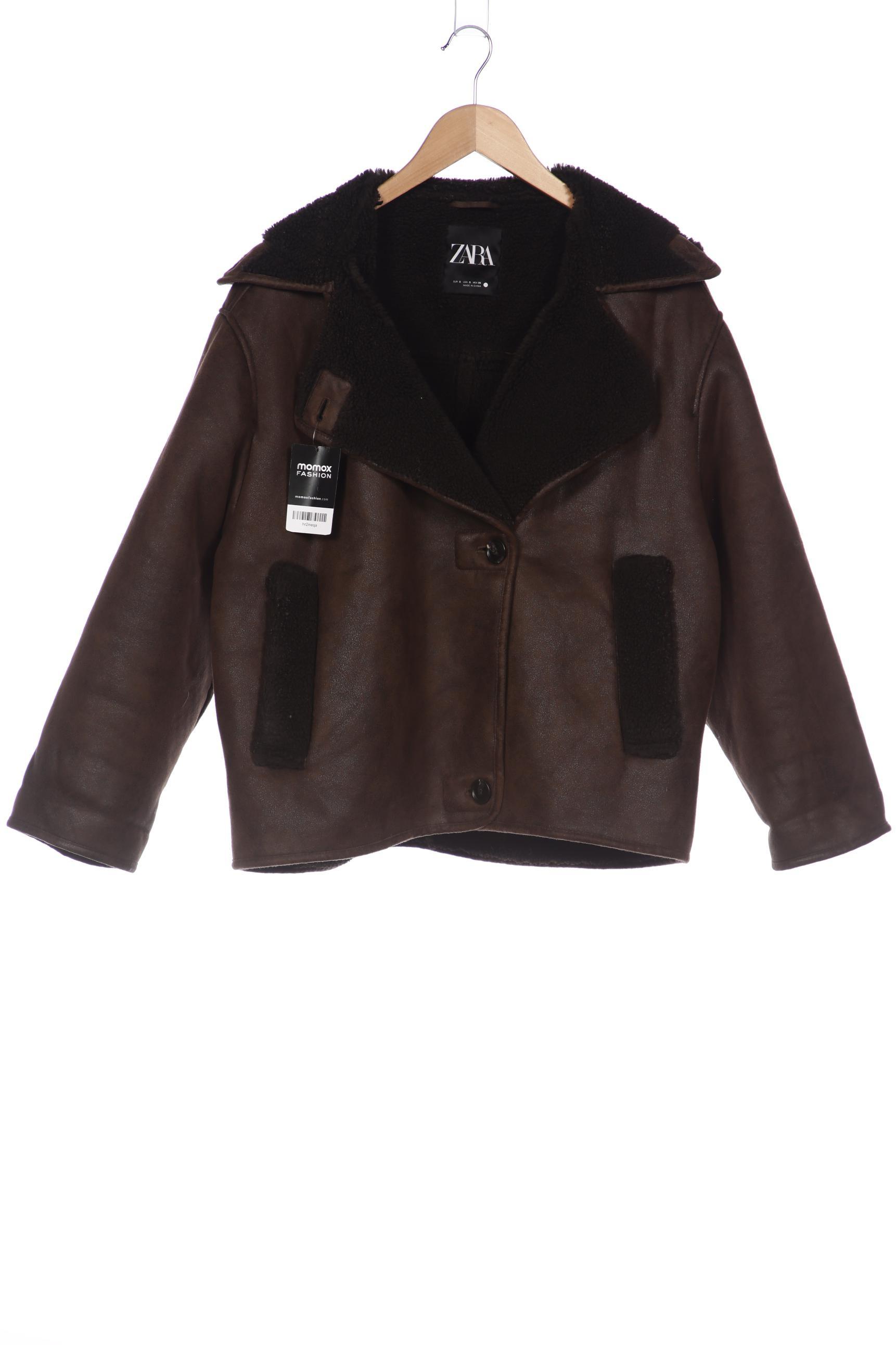 

Zara Damen Jacke, braun, Gr. 36