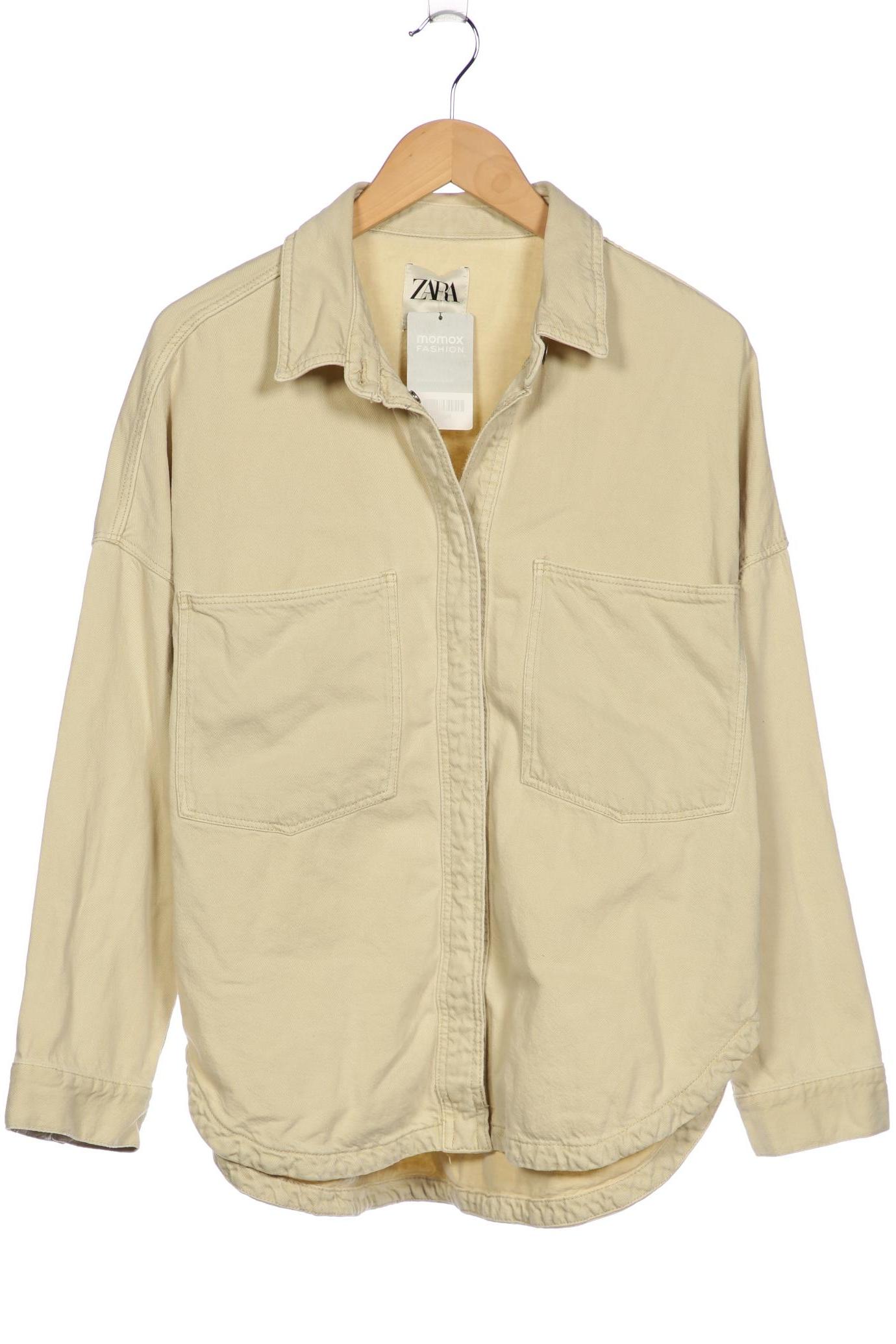 

Zara Damen Jacke, beige, Gr. 38
