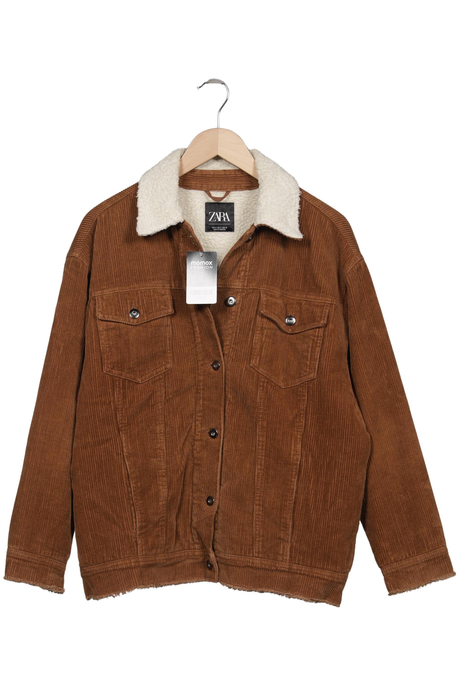 

Zara Damen Jacke, braun, Gr. 38