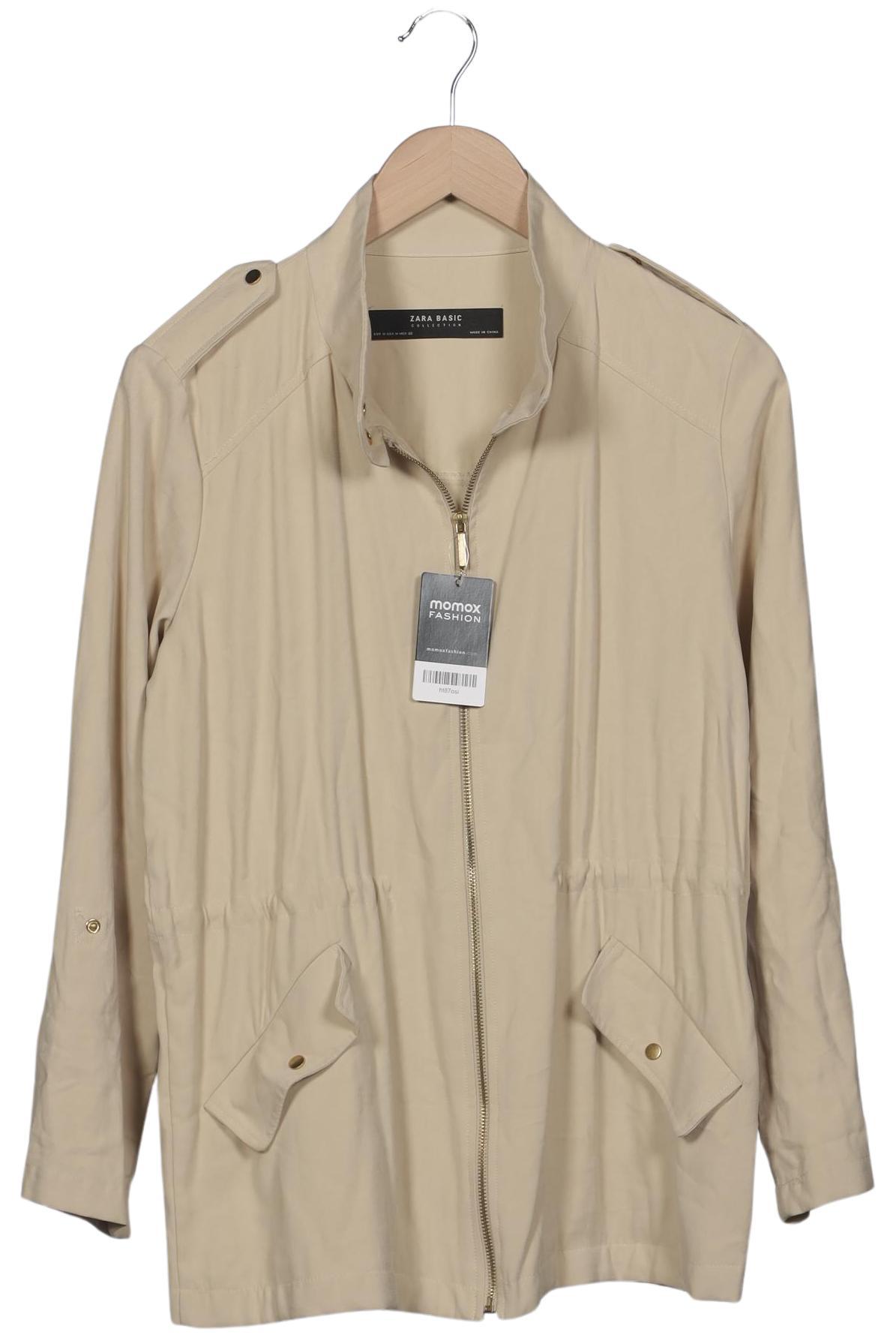 

Zara Damen Jacke, beige, Gr. 38