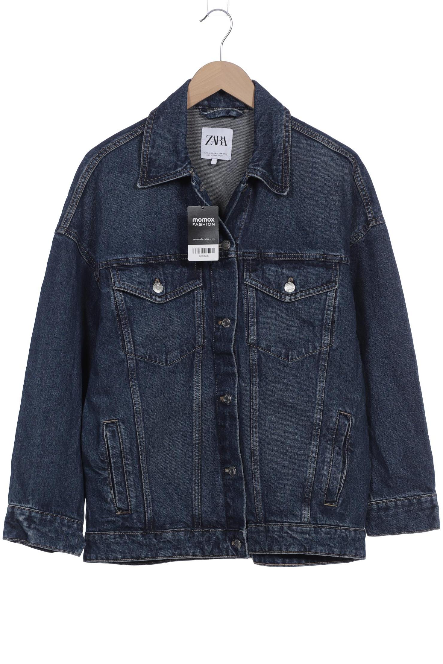 

ZARA Damen Jacke, blau