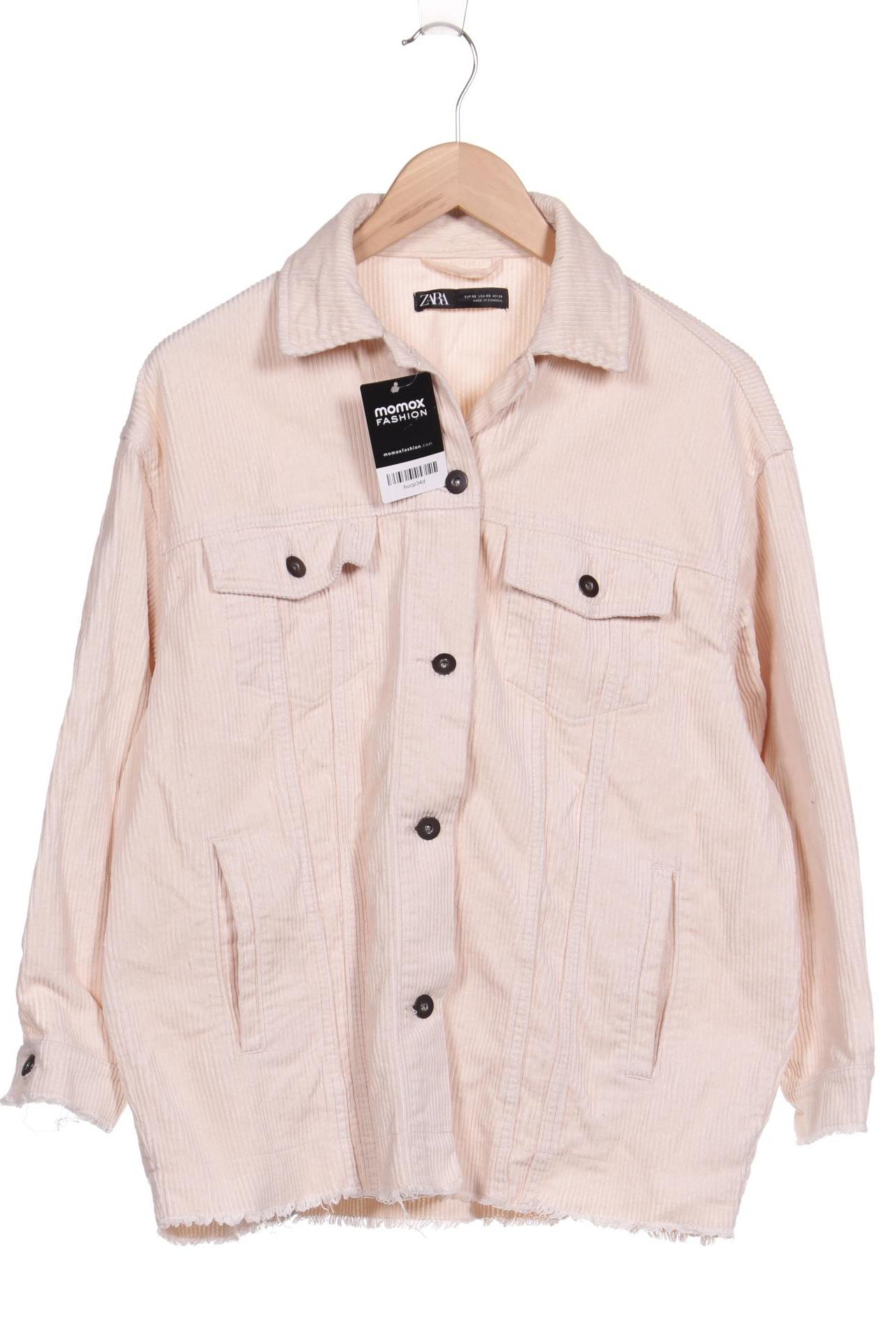 

Zara Damen Jacke, cremeweiß, Gr. 34