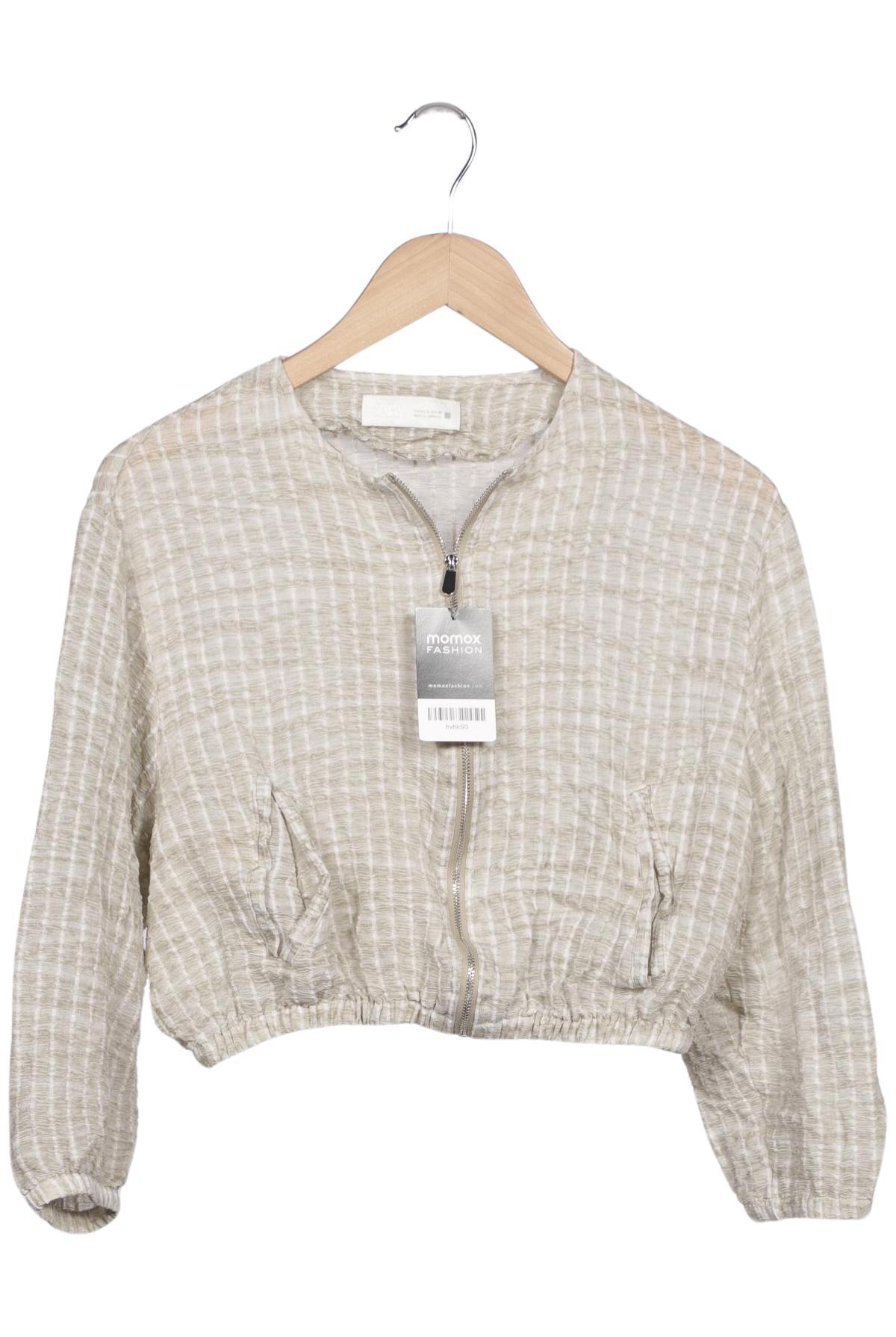 

Zara Damen Jacke, beige, Gr. 36