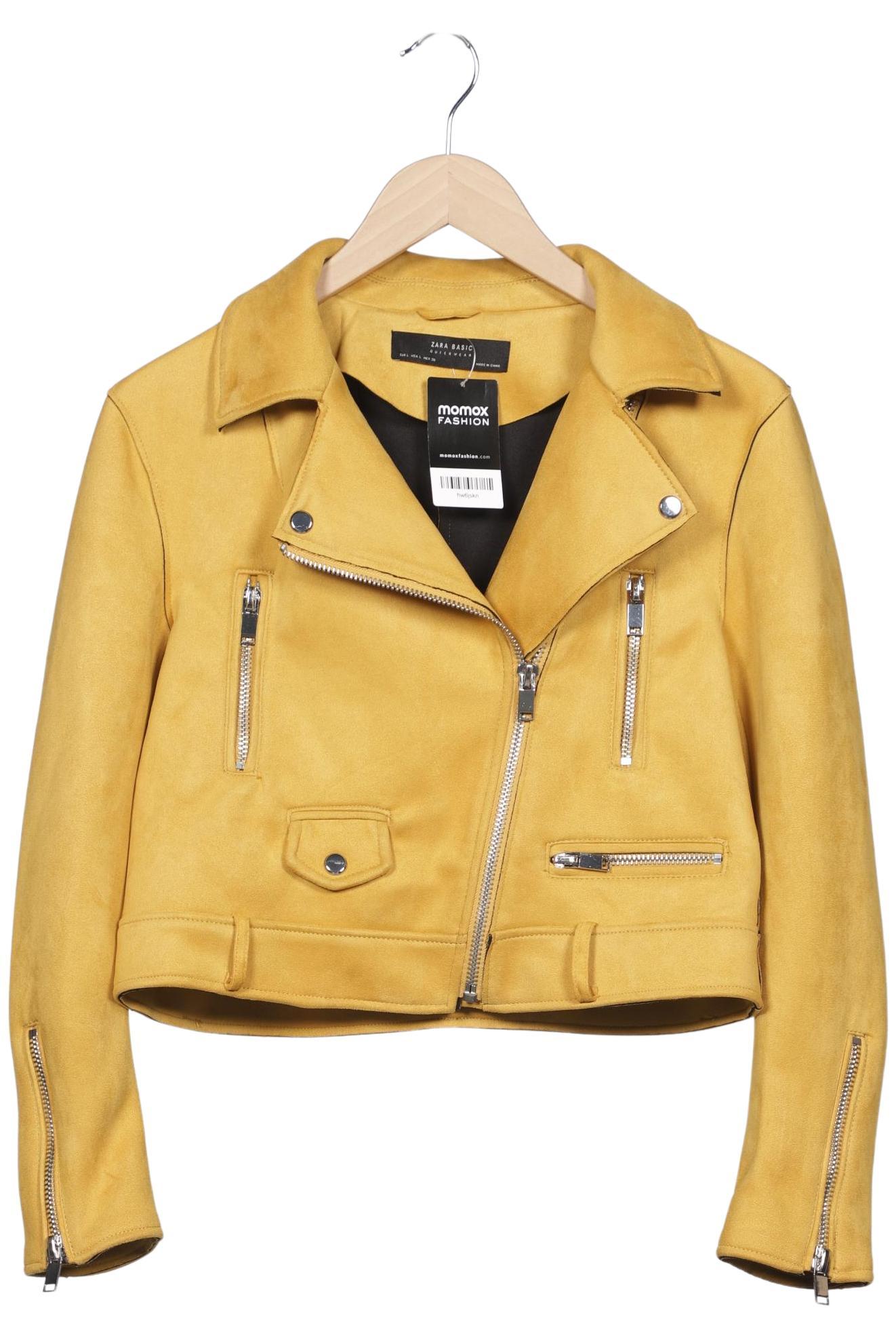

Zara Damen Jacke, gelb, Gr. 42