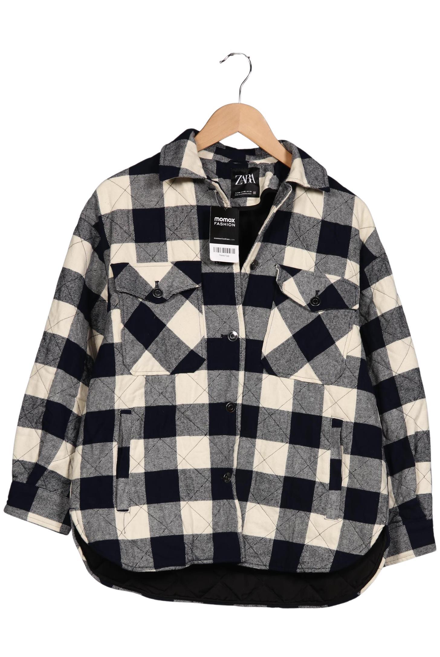 

Zara Damen Jacke, marineblau, Gr. 34
