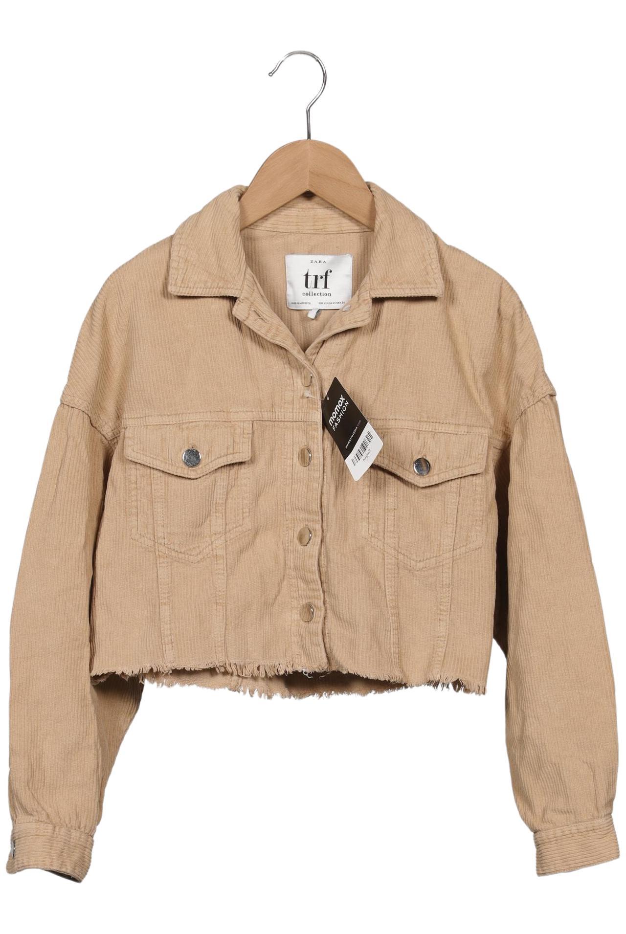 

Zara Damen Jacke, beige, Gr. 34