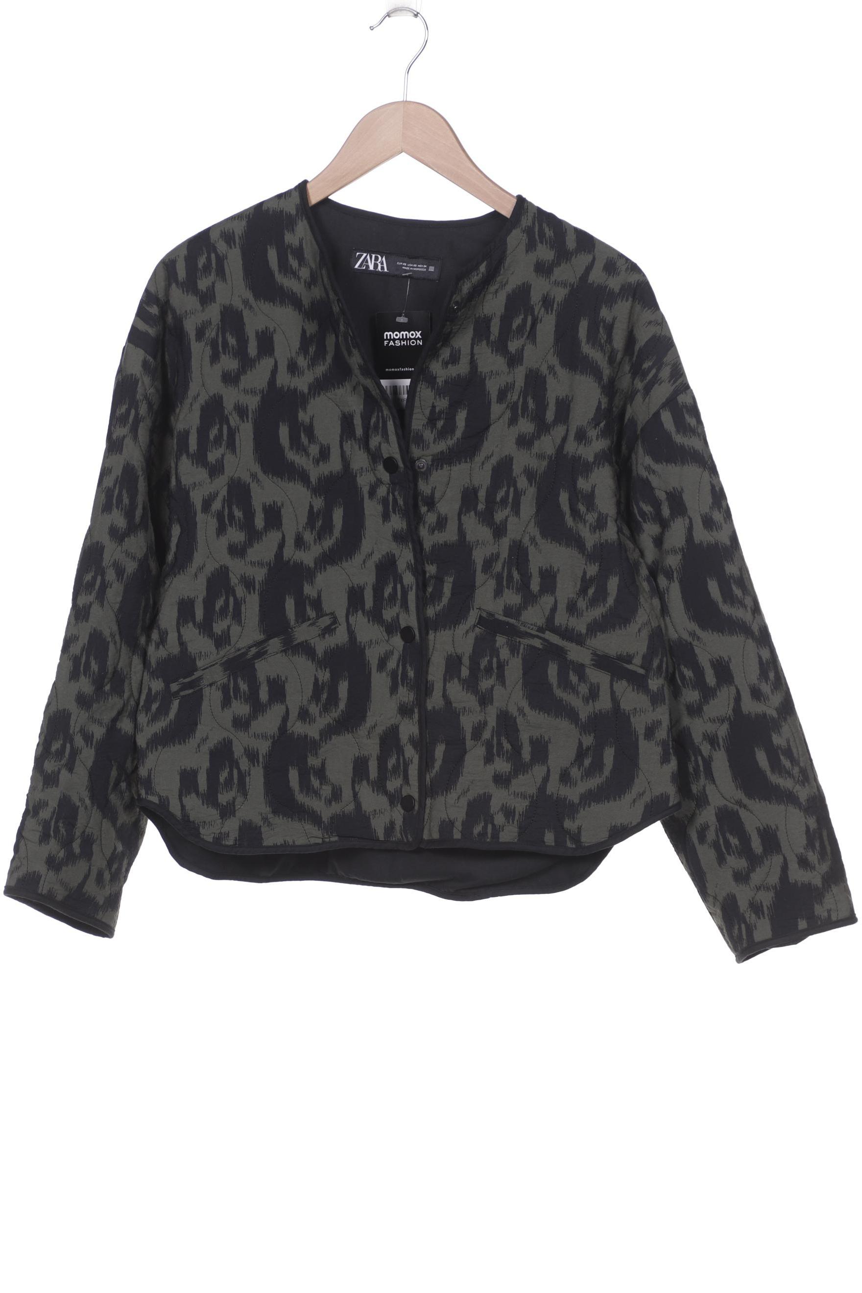 

ZARA Damen Jacke, grün