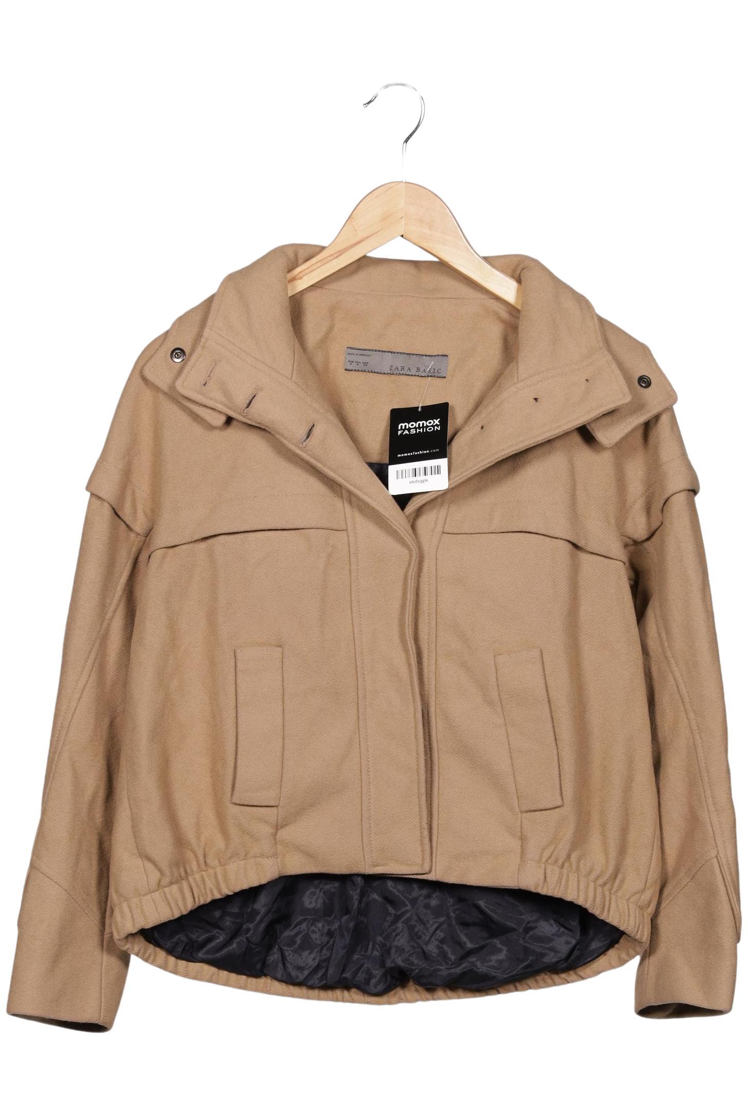 

Zara Damen Jacke, beige, Gr. 38
