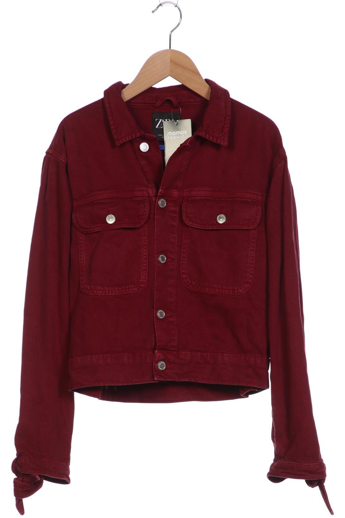 

Zara Damen Jacke, bordeaux, Gr. 38