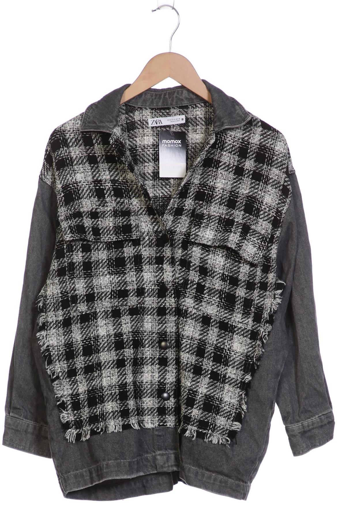 

ZARA Damen Jacke, schwarz