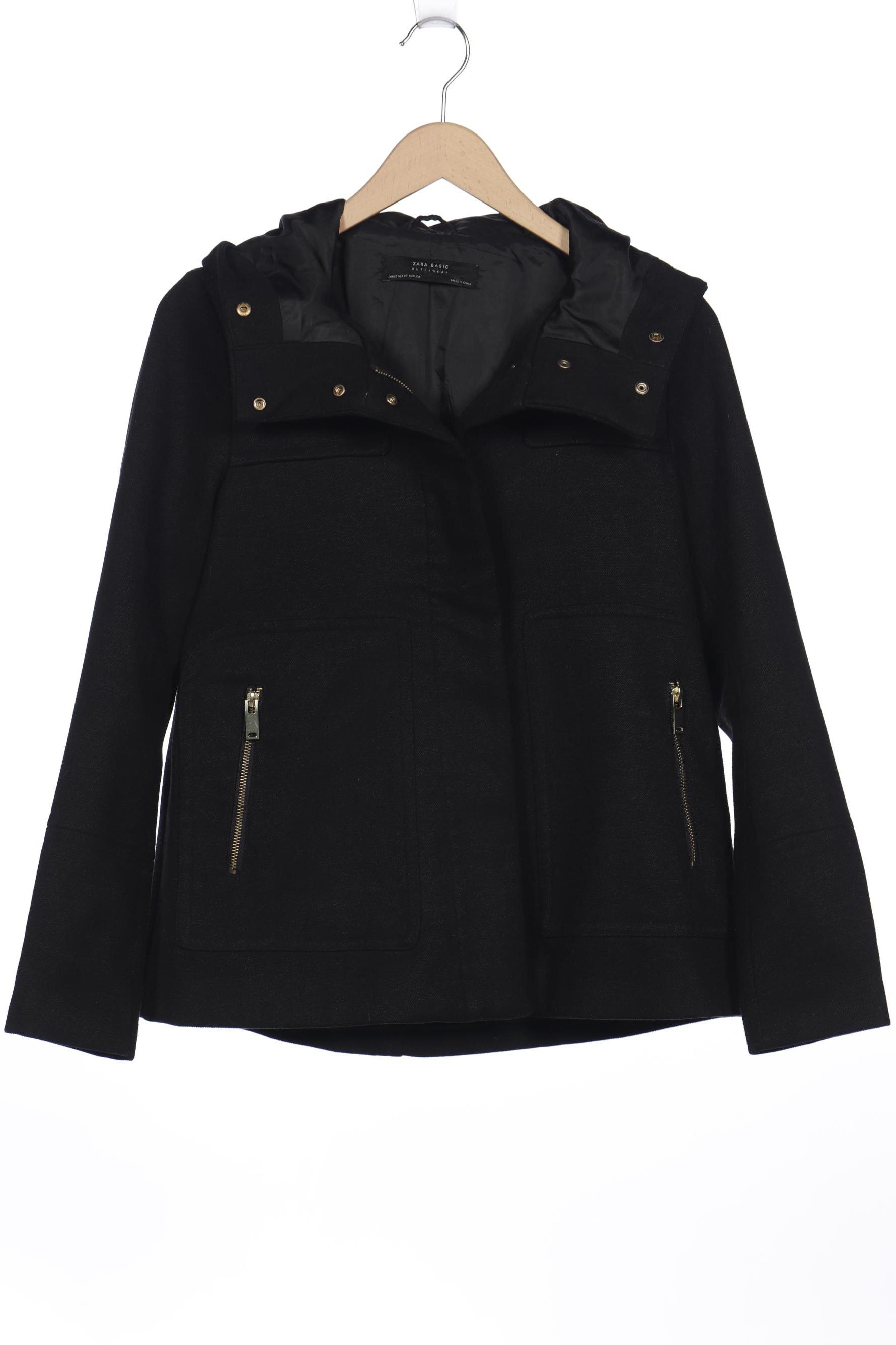 

ZARA Damen Jacke, schwarz