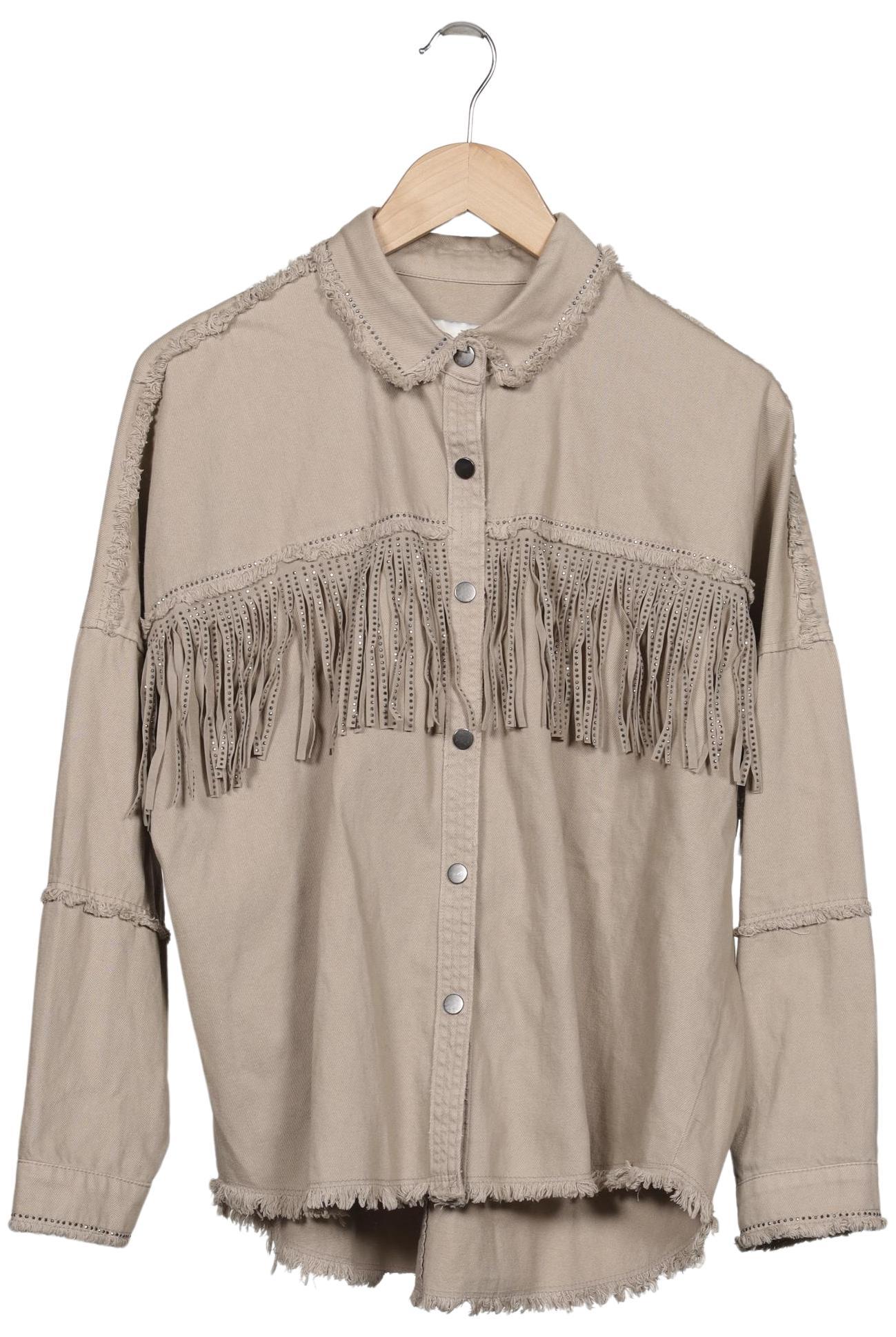 

Zara Damen Jacke, beige, Gr. 36