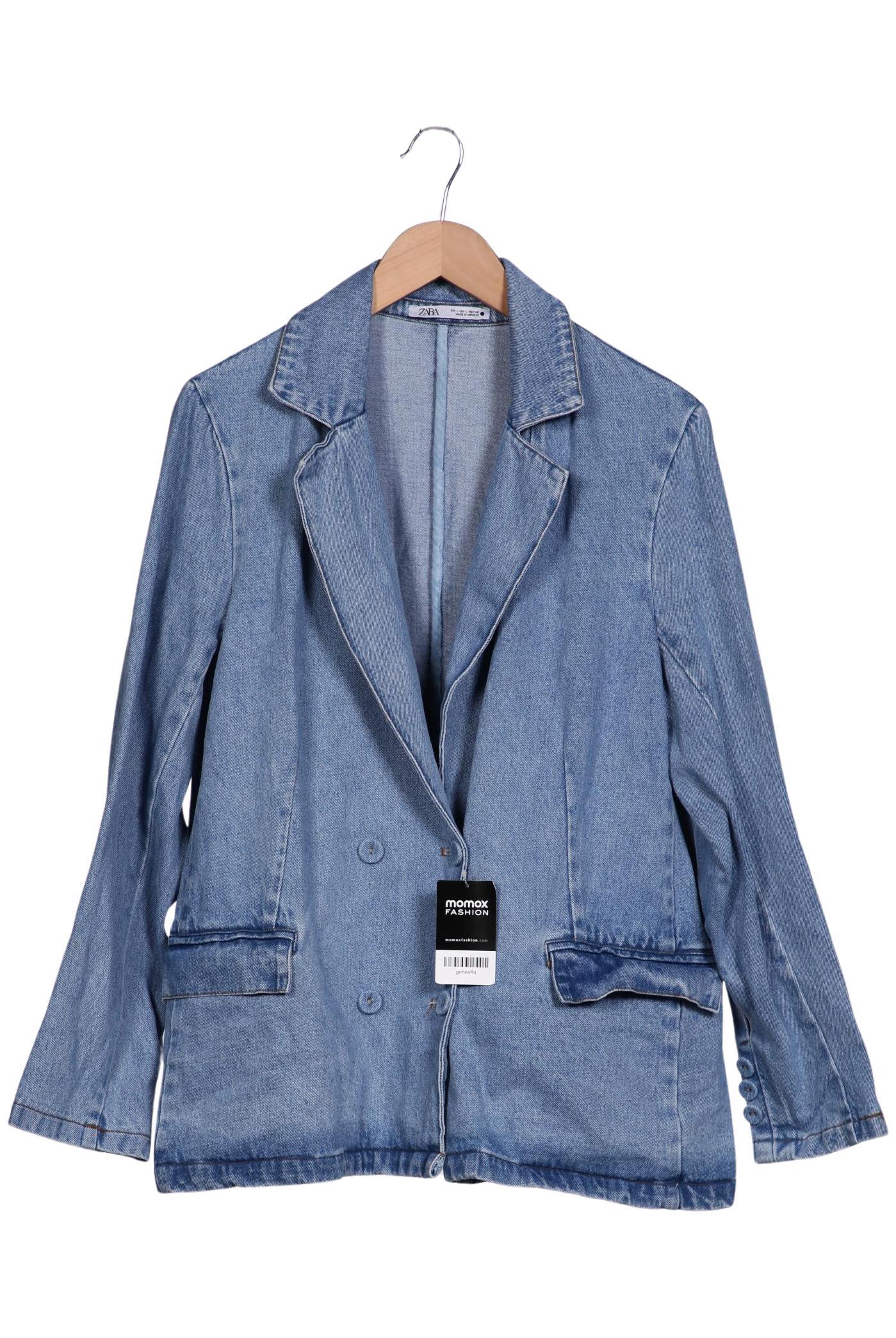 

Zara Damen Jacke, blau, Gr. 42
