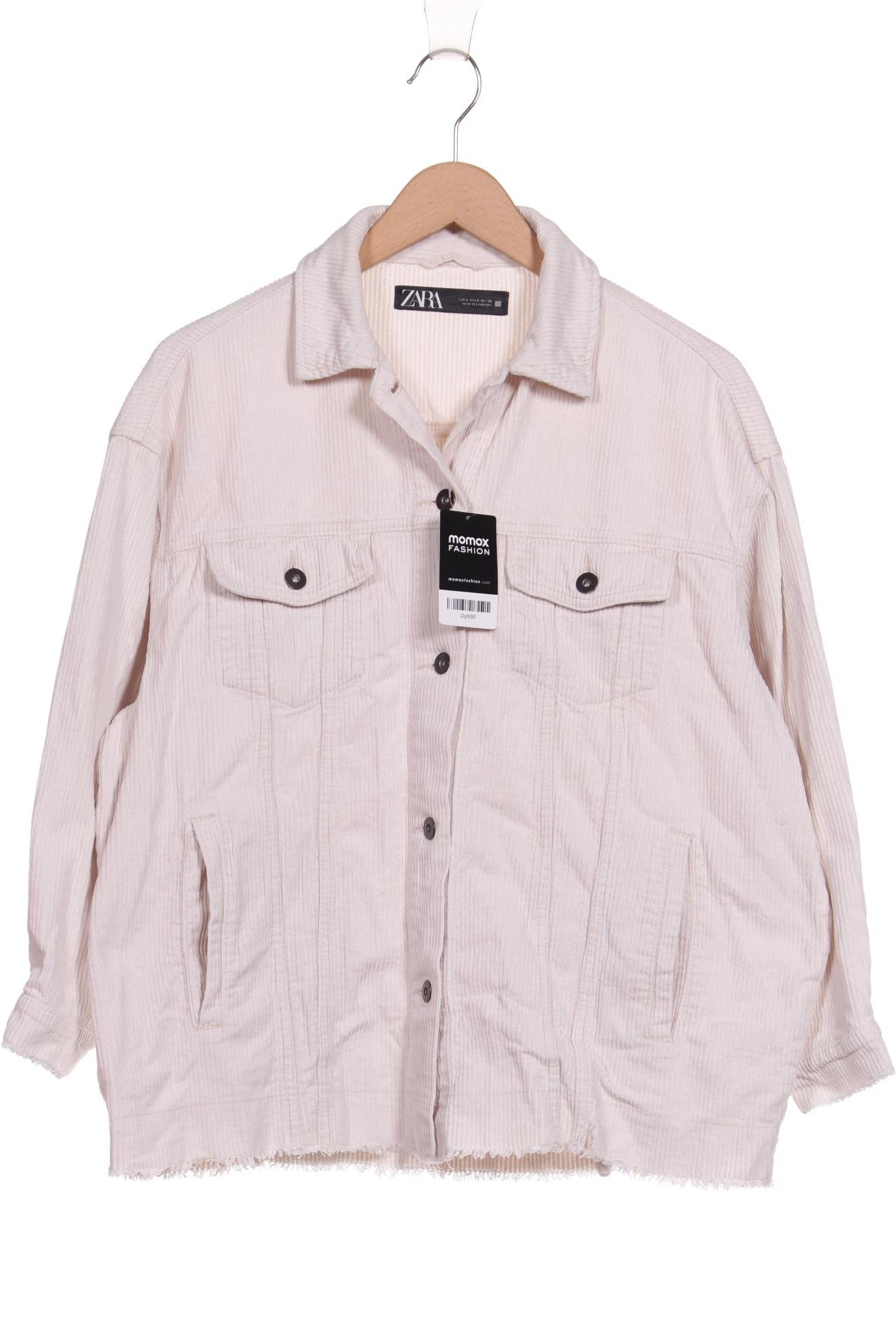

Zara Damen Jacke, cremeweiß, Gr. 36