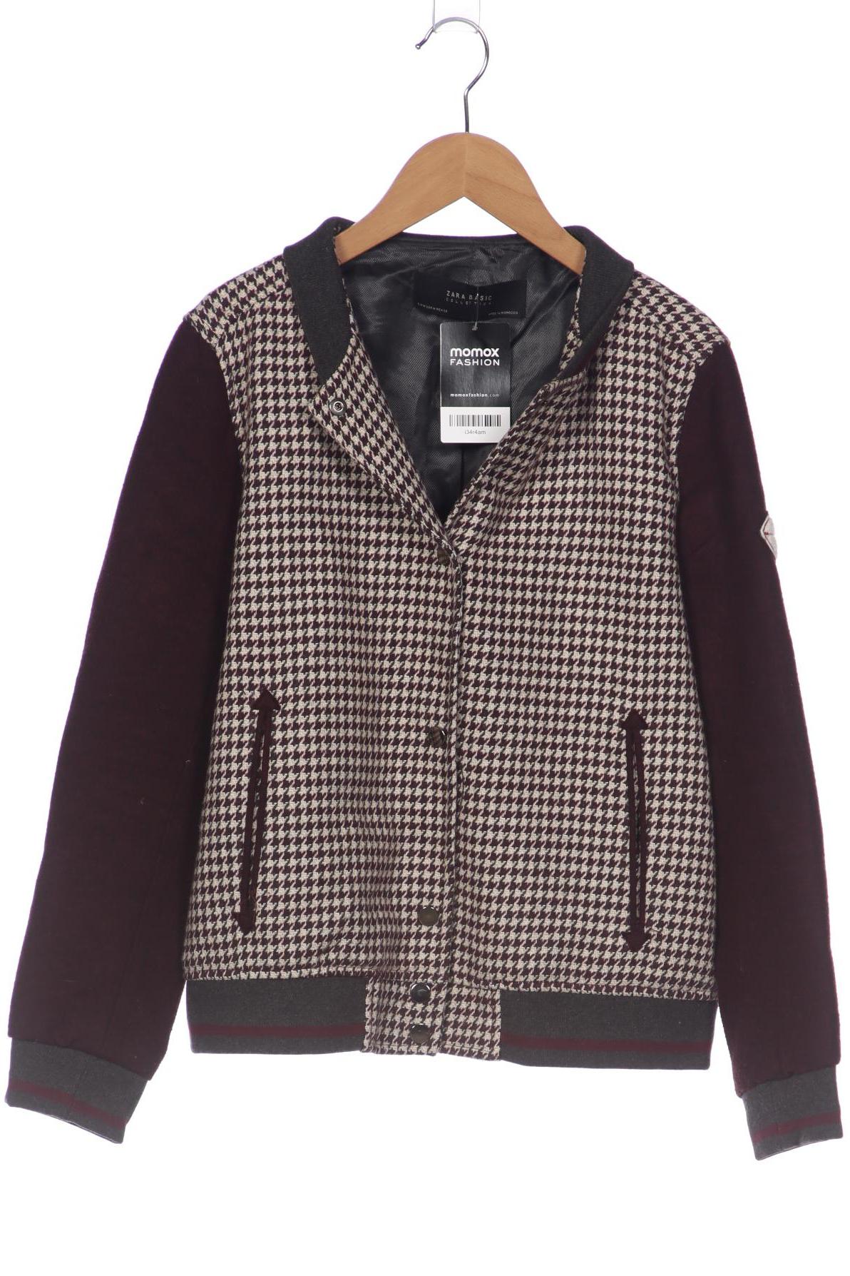 

Zara Damen Jacke, bordeaux, Gr. 38