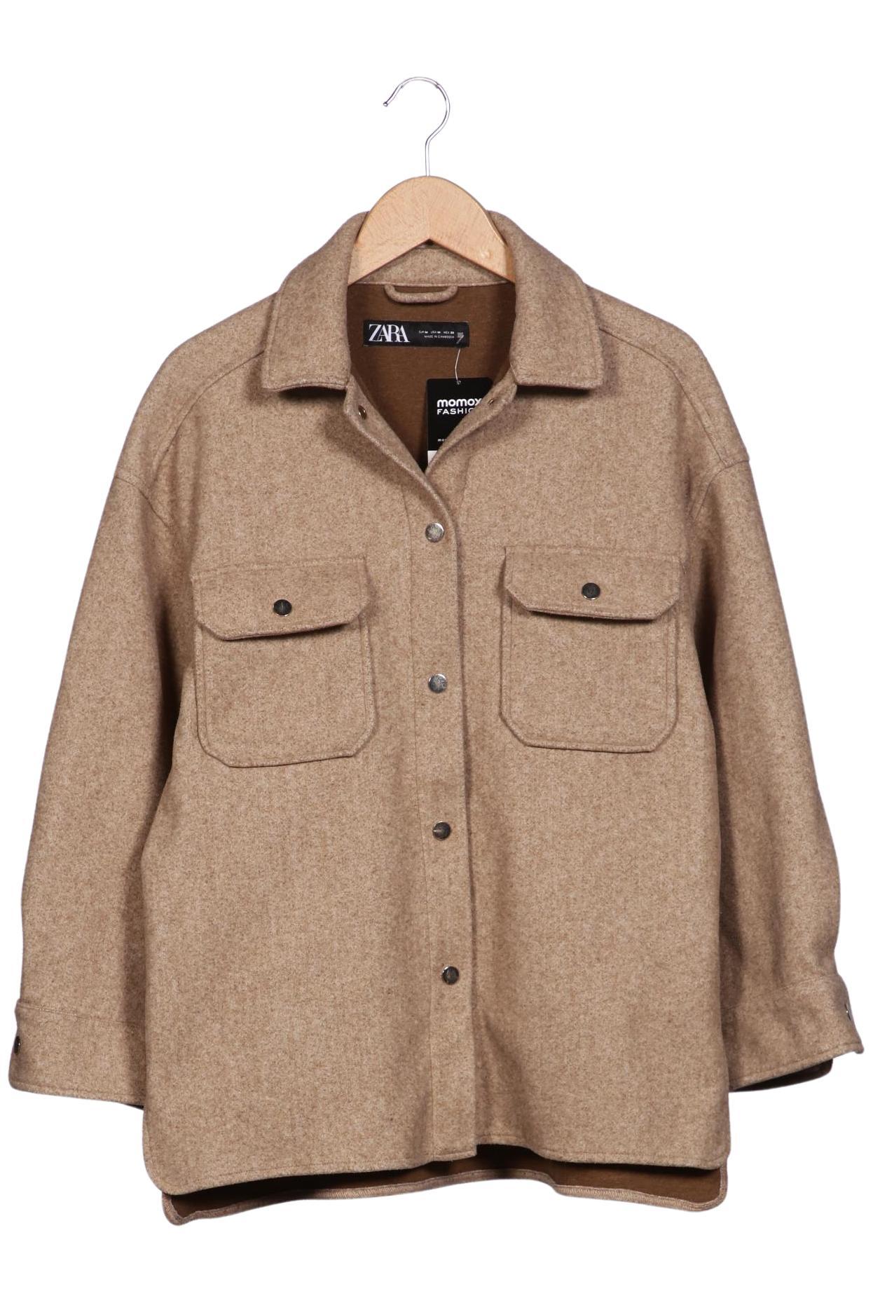 

Zara Damen Jacke, beige, Gr. 38