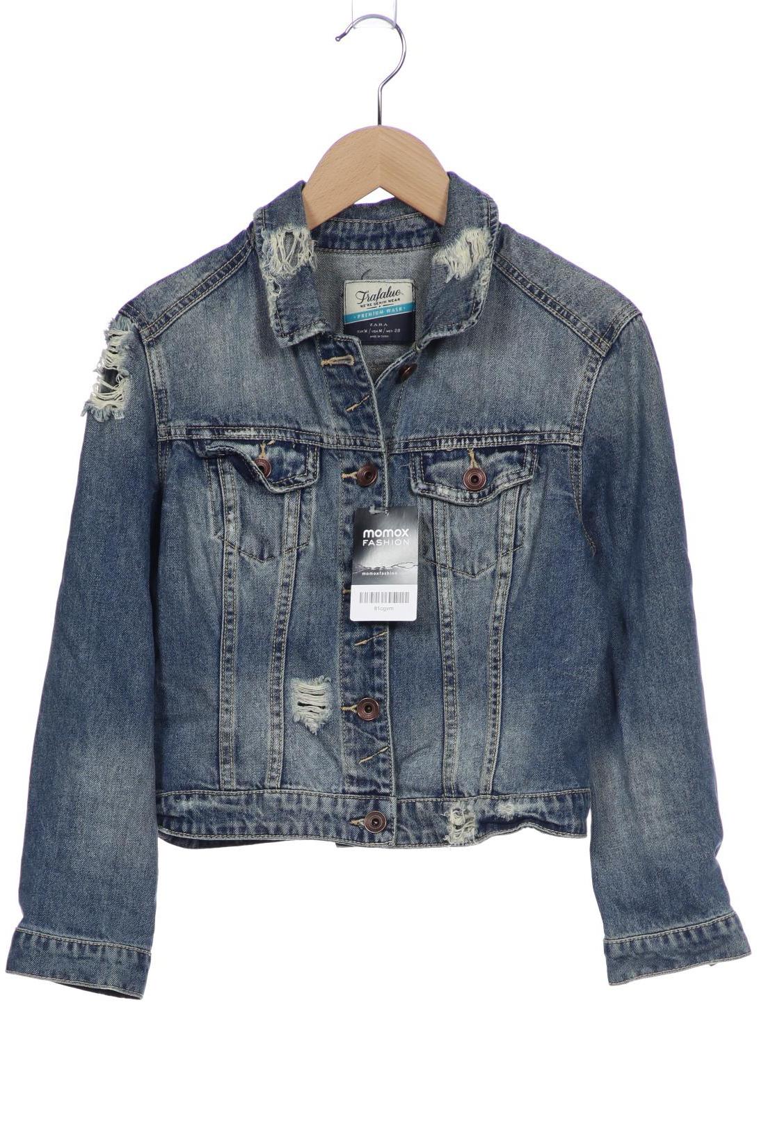 

Zara Damen Jacke, blau, Gr. 38