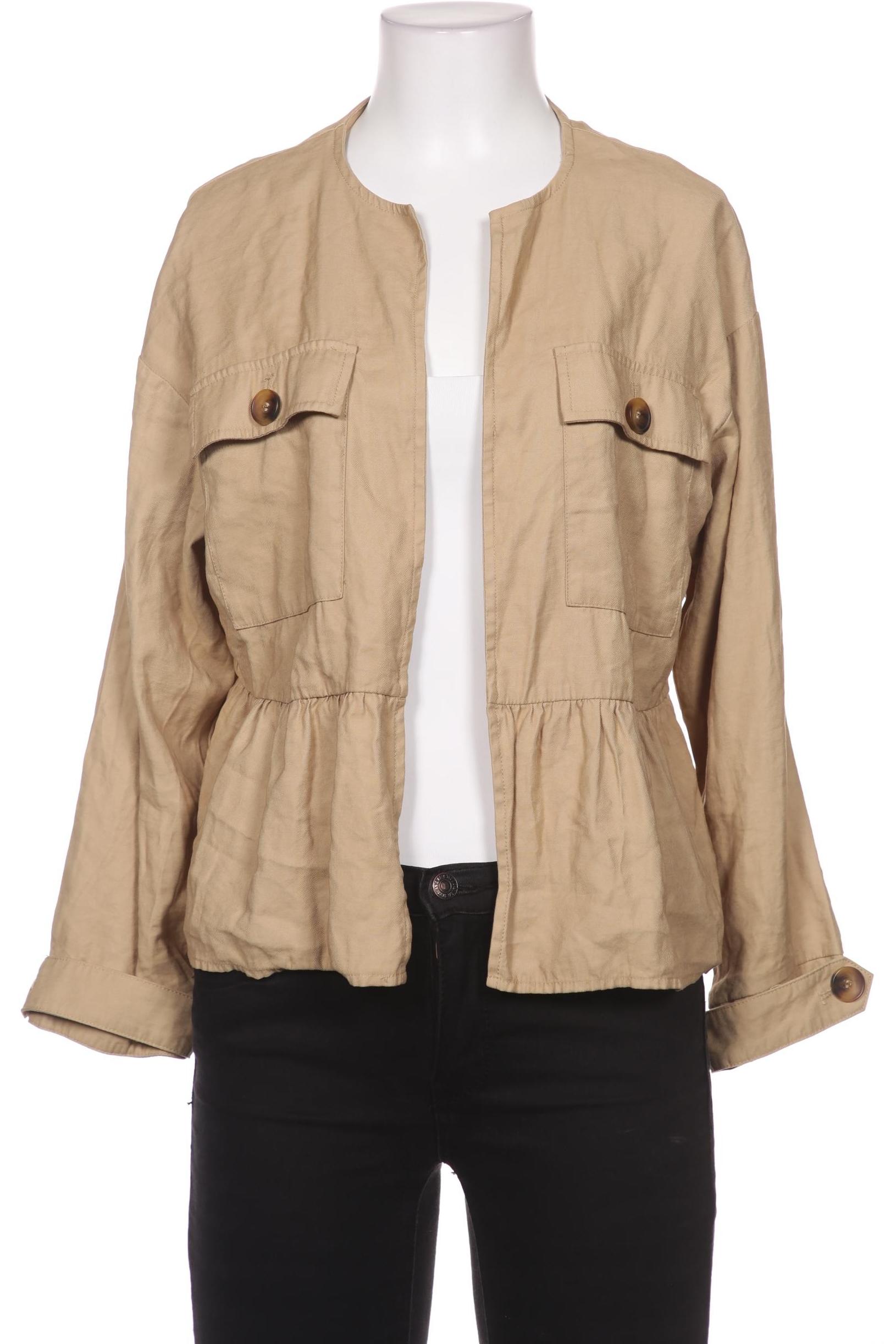 

Zara Damen Jacke, beige, Gr. 36