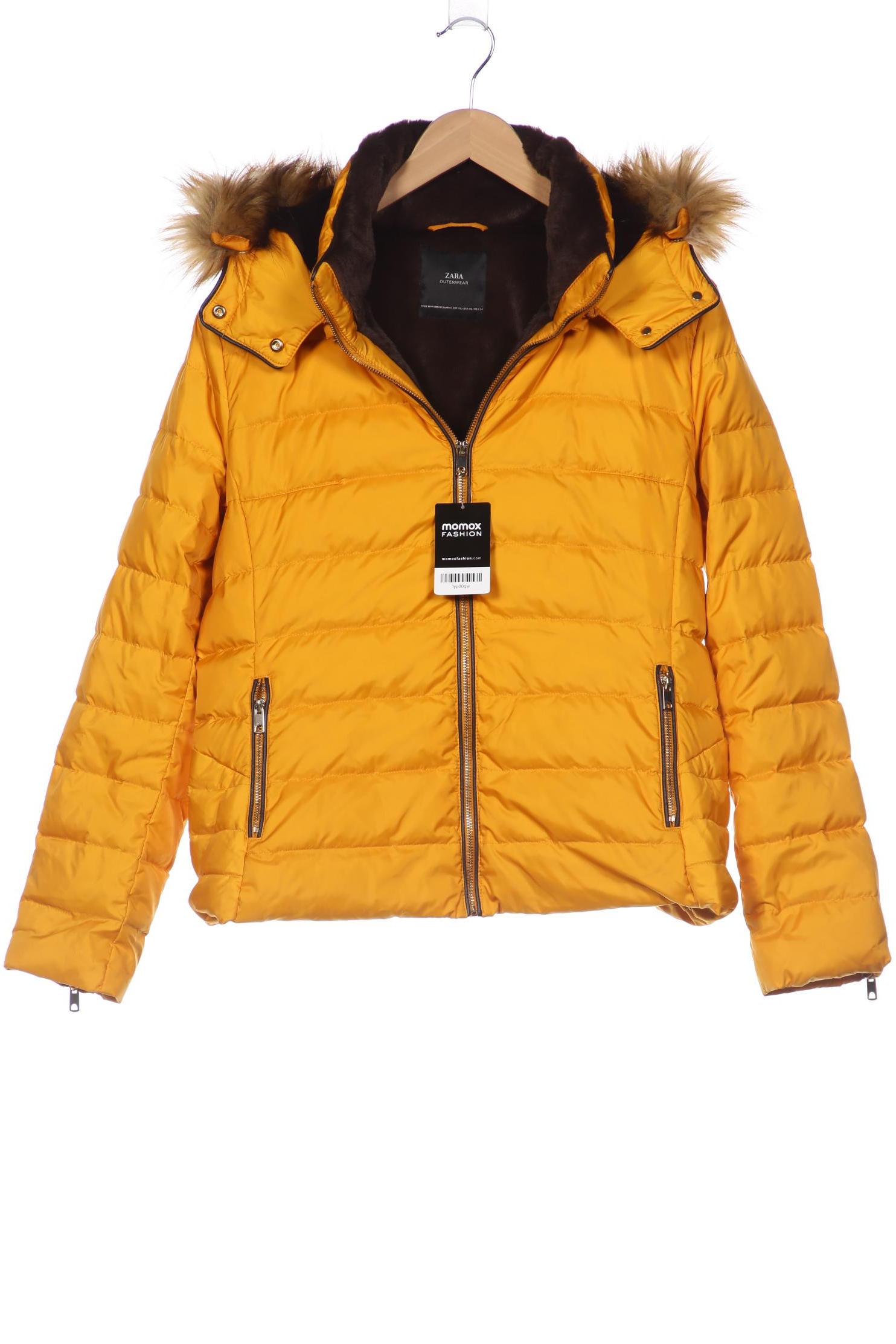 

ZARA Damen Jacke, gelb