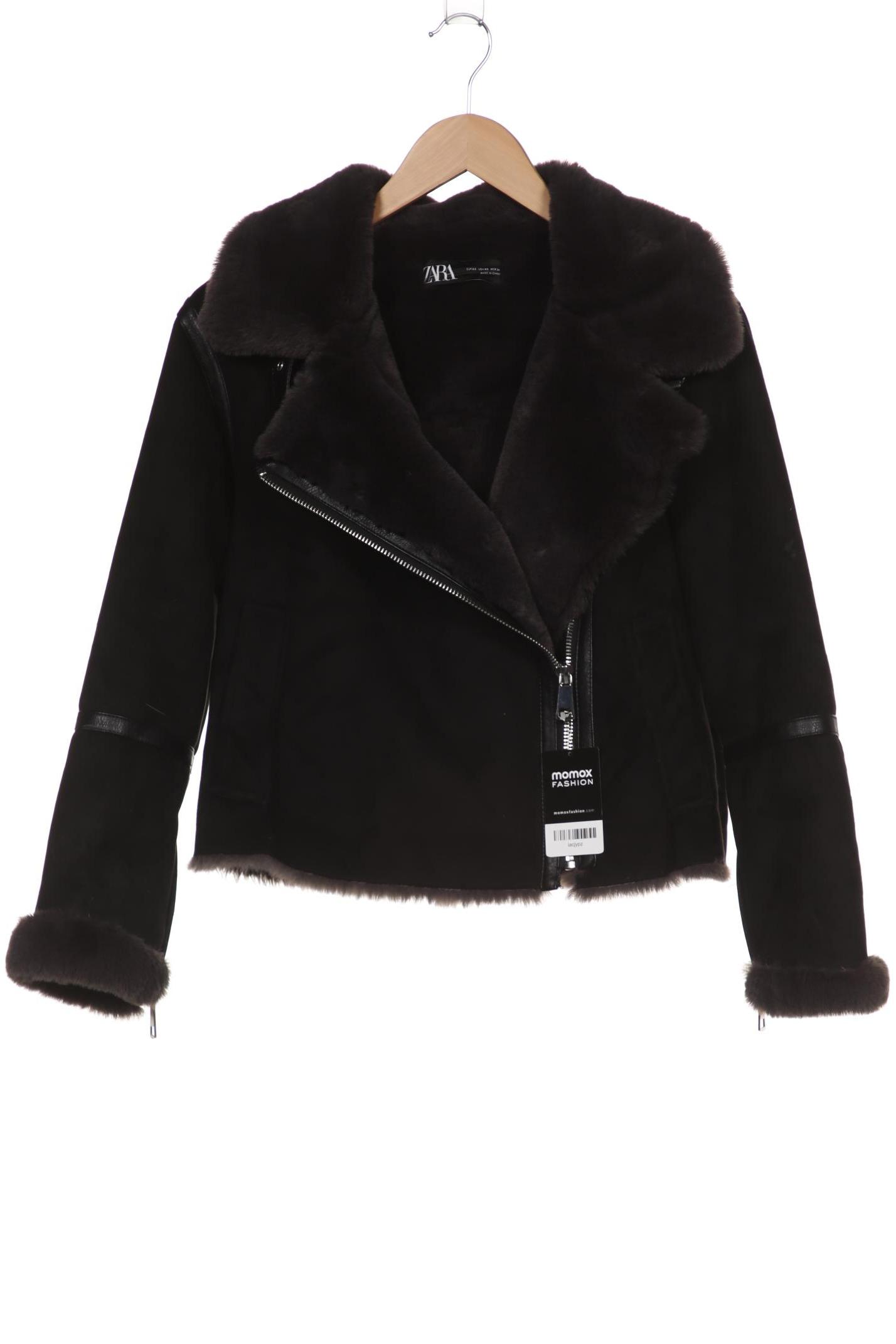 

ZARA Damen Jacke, schwarz