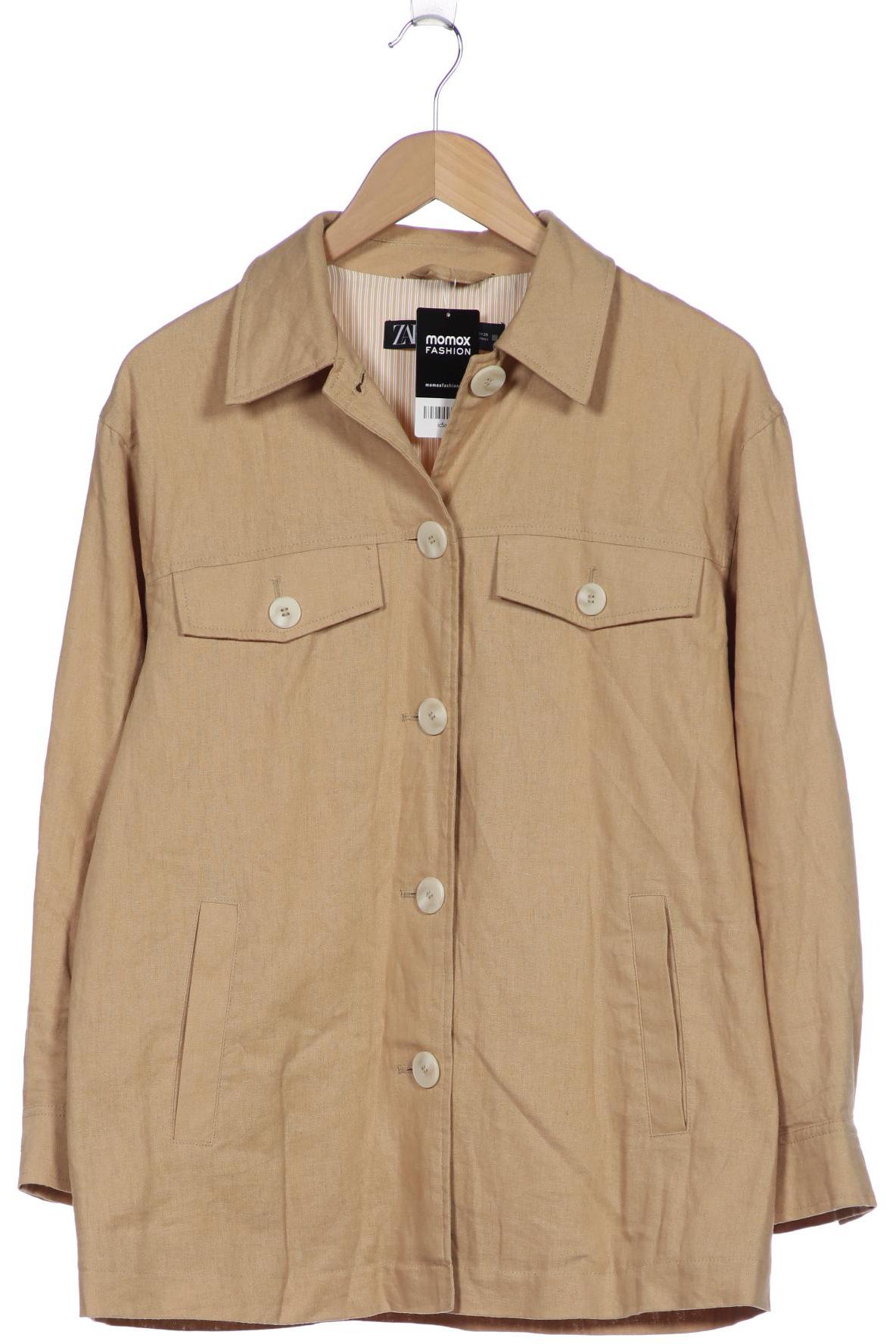 

ZARA Damen Jacke, beige