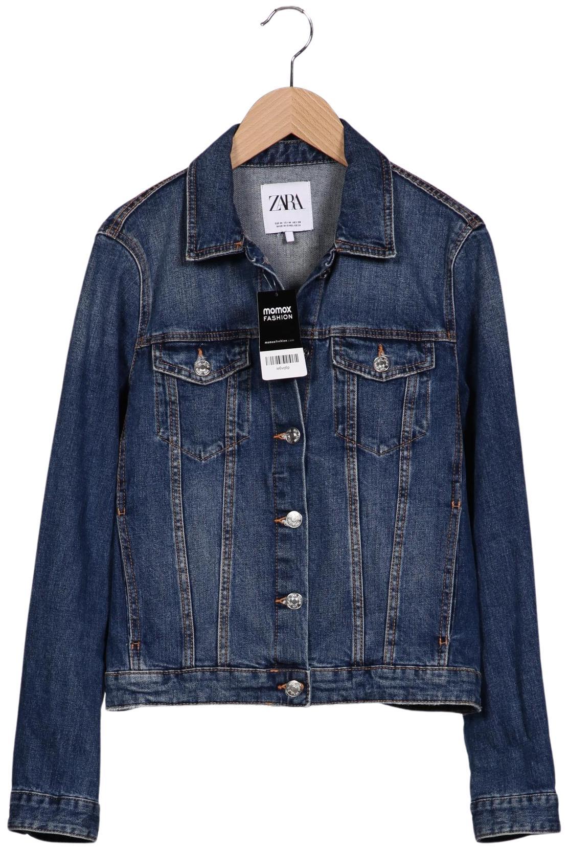 

Zara Damen Jacke, blau, Gr. 38