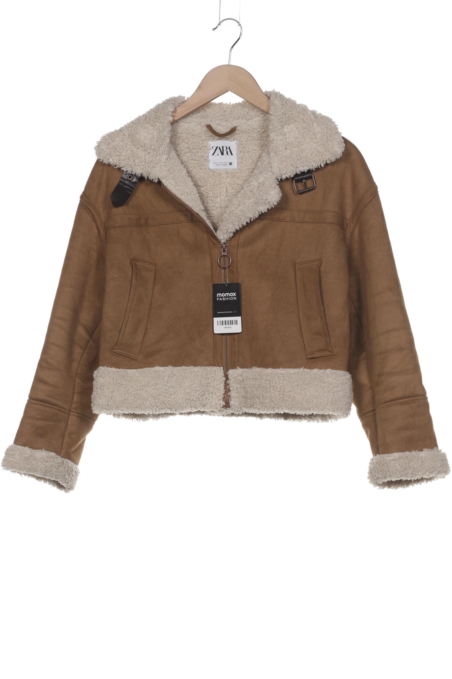 

Zara Damen Jacke, braun, Gr. 36