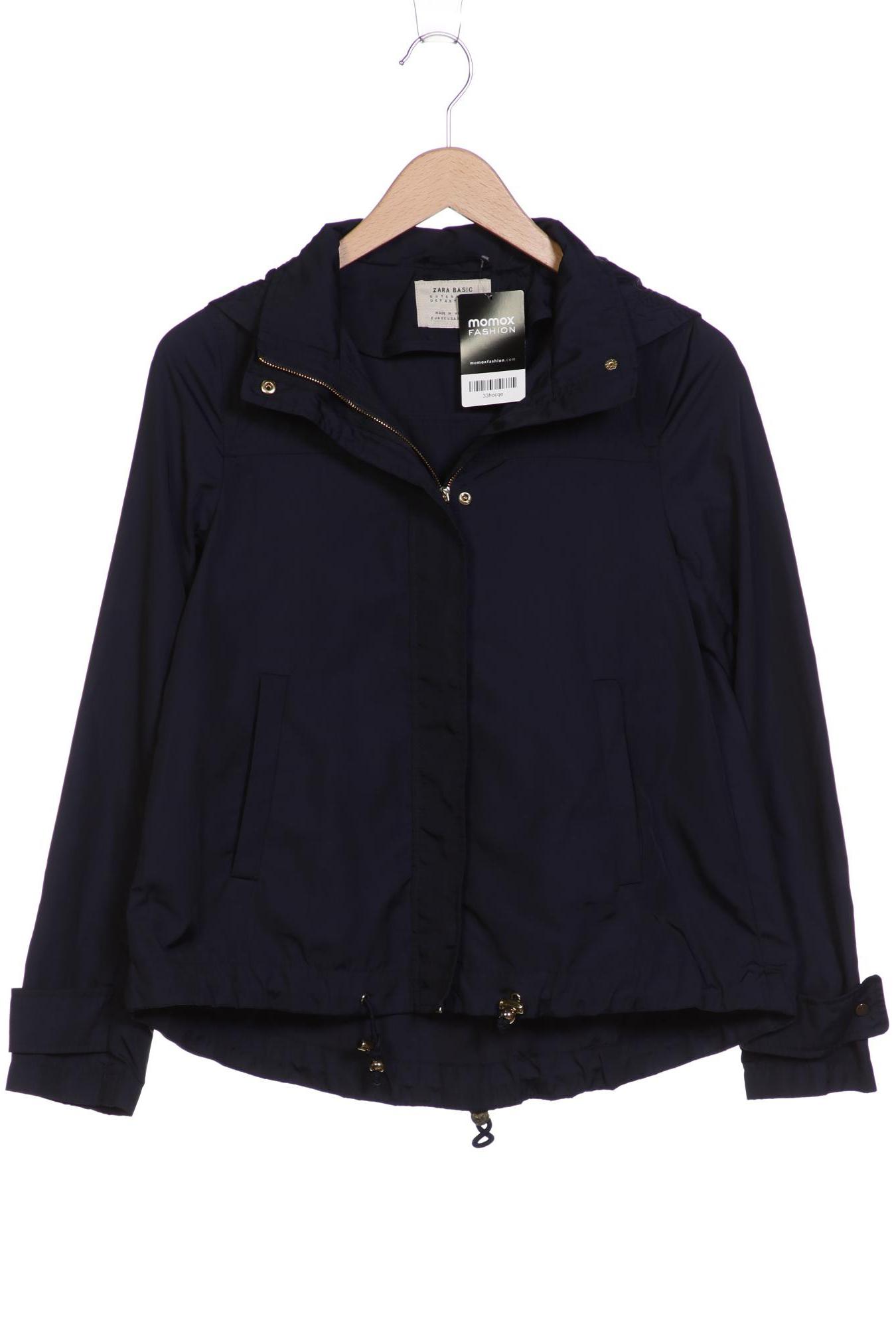 

ZARA Damen Jacke, marineblau